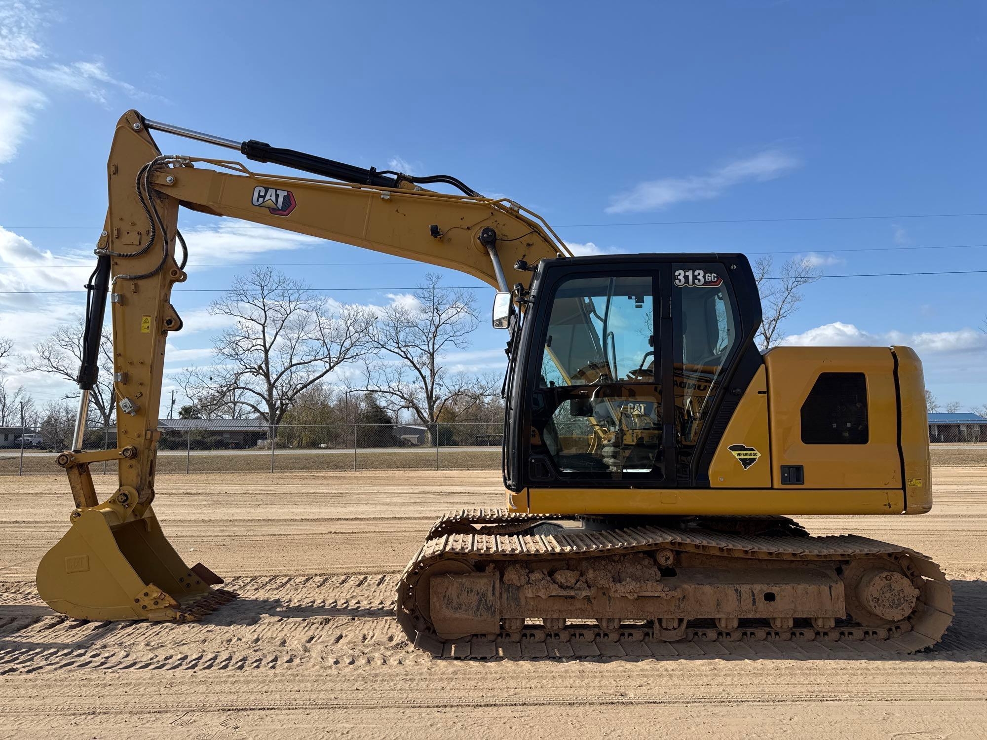 2021 CATERPILLAR 313GC EXCAVATOR (A60429)