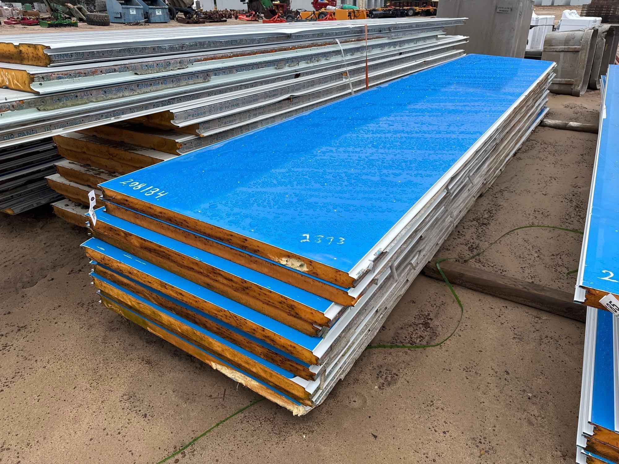 (11) 20' HEAVY DUTY INSULATED PANELS (A58376)