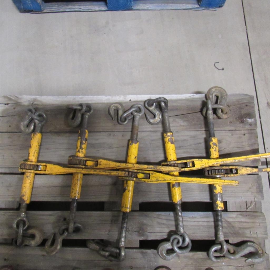 LOT: (6) Ratcheting Chain Binders (A59076)