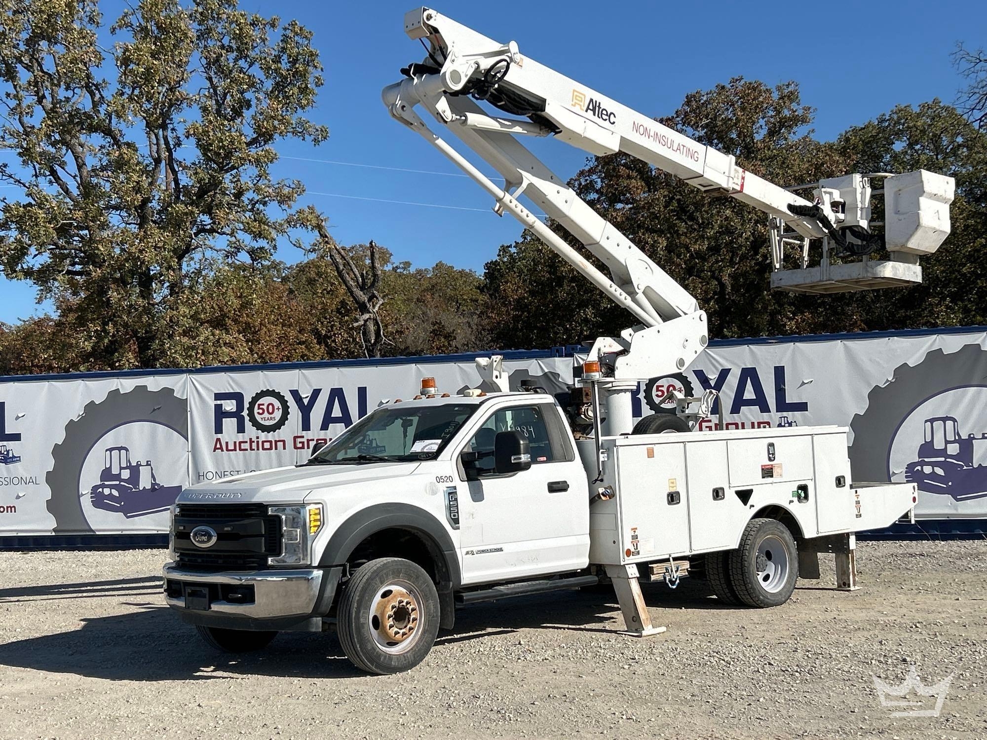 2018 Ford F-550 Altec AT48S 47ft Bucket Truck (A55973)