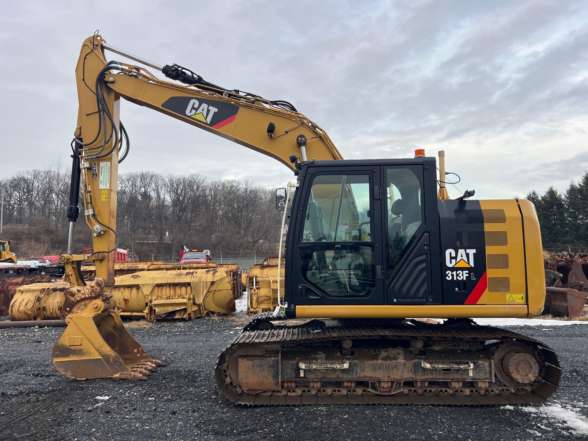 2018 CATERPILLAR 313FL EXCAVATOR (A60429)