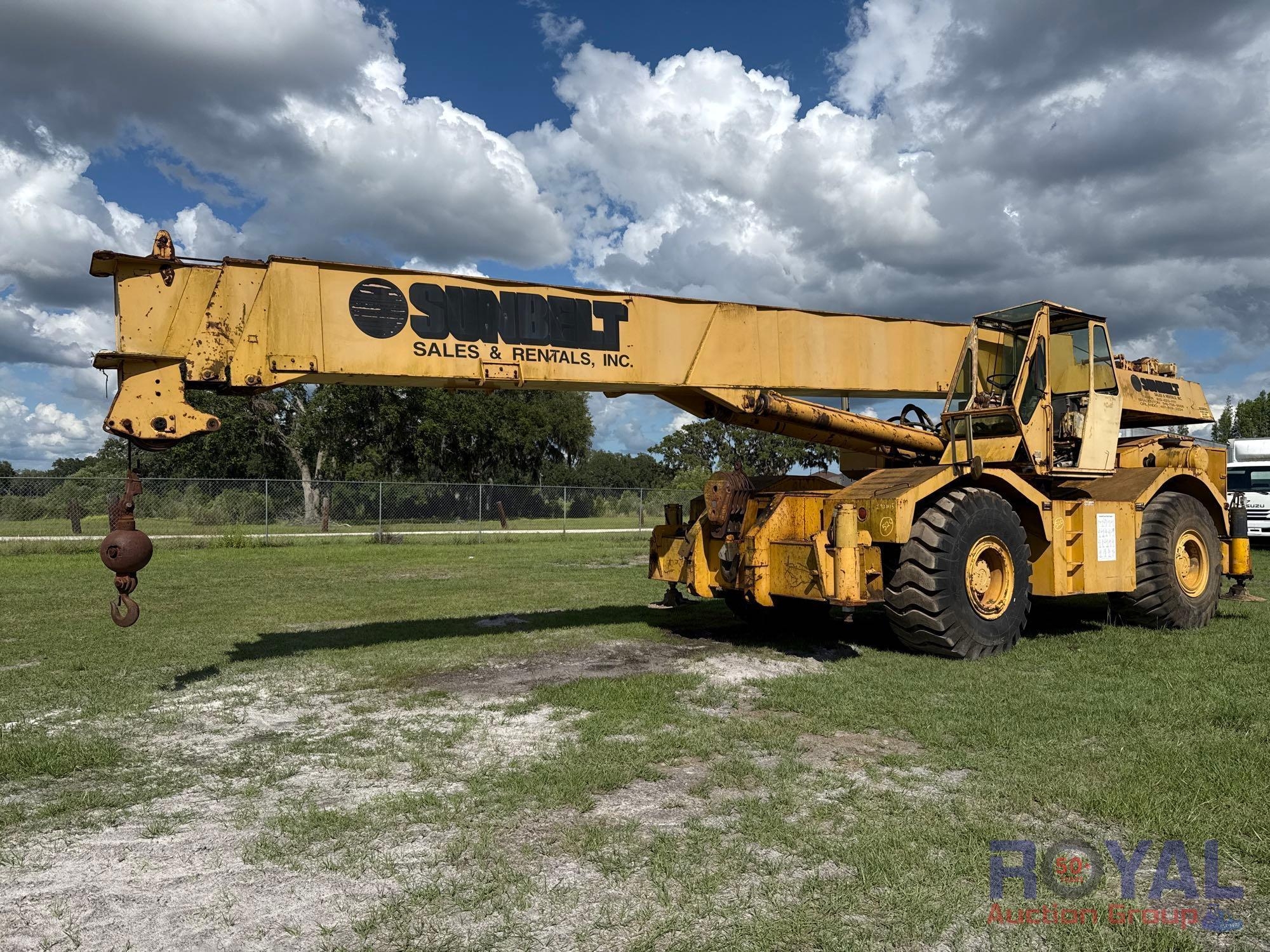 Grove 4x4 Rough Terrain Hydraulic Crane (A51691)
