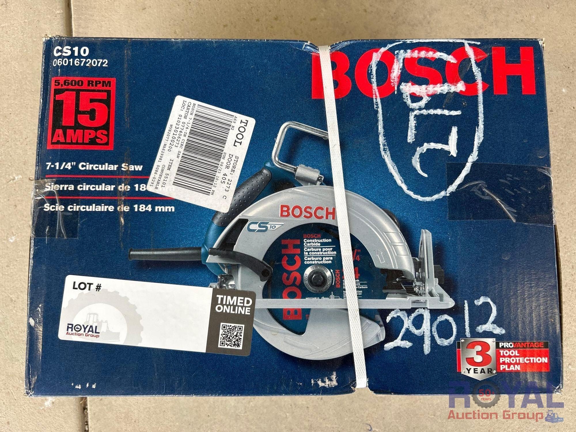 Bosch CS10 7-1/4in Circular Saw (A52378)