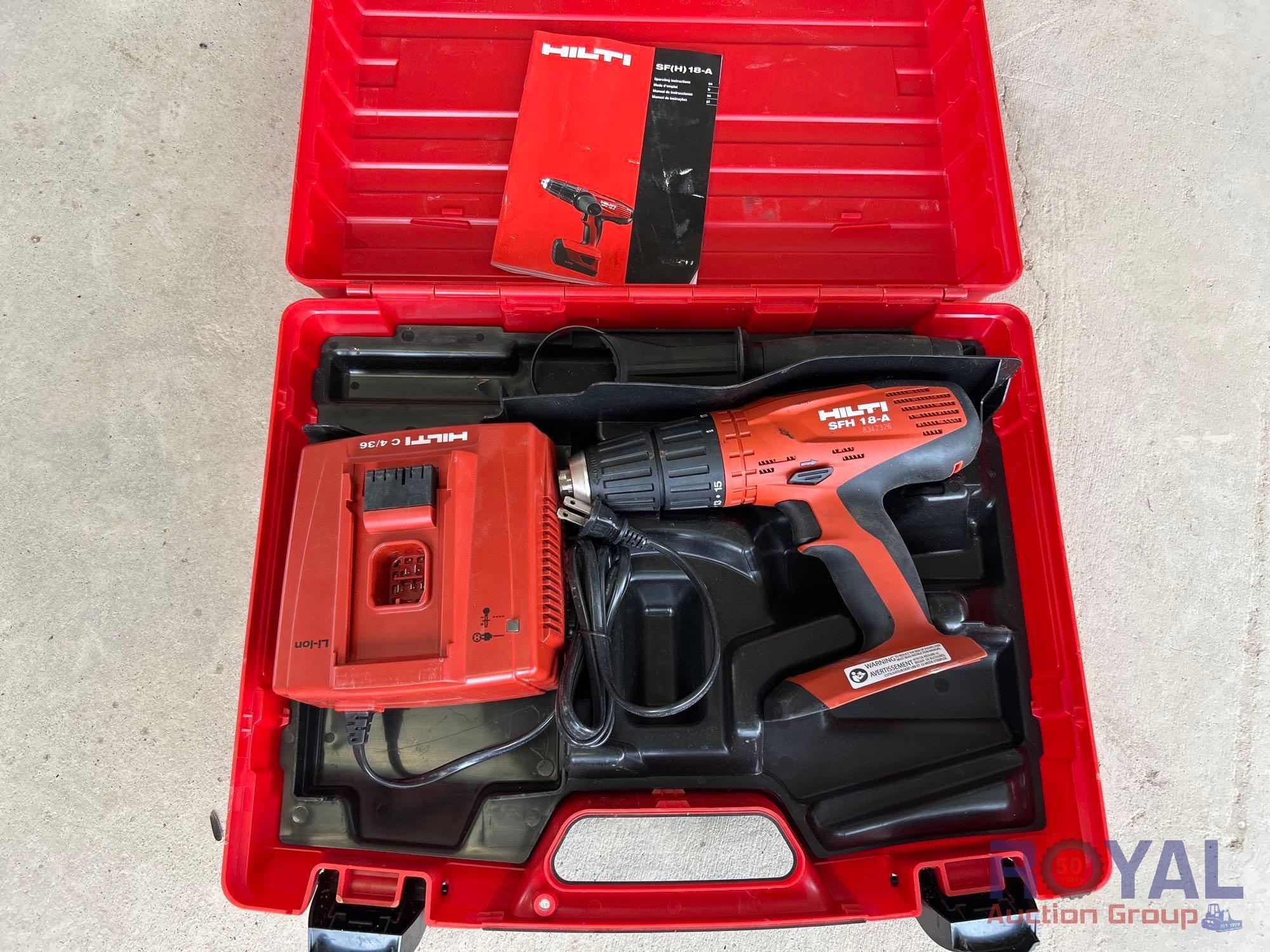 Hilti SFH 18-A Cordless Hammer Drill (A52378)