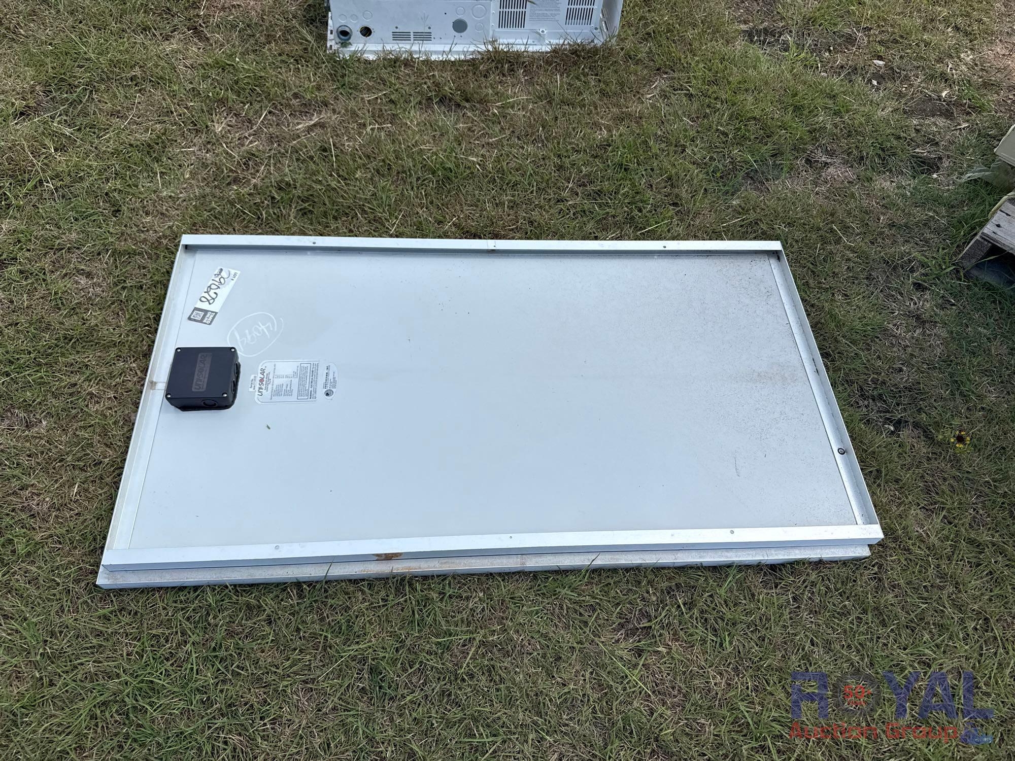 Set of Two Uni-Solar US-64 64W Solar Panels (A52378)