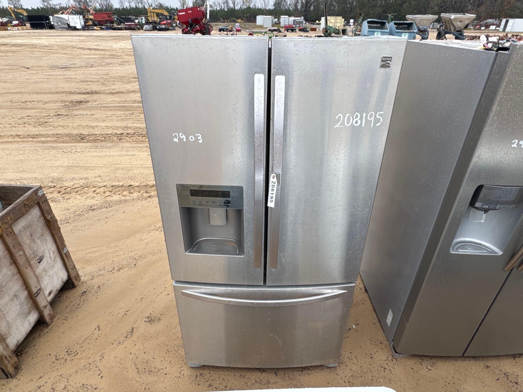 KENMORE REFRIGERATOR / FREEZER W/ ICE MAKER (A58376)