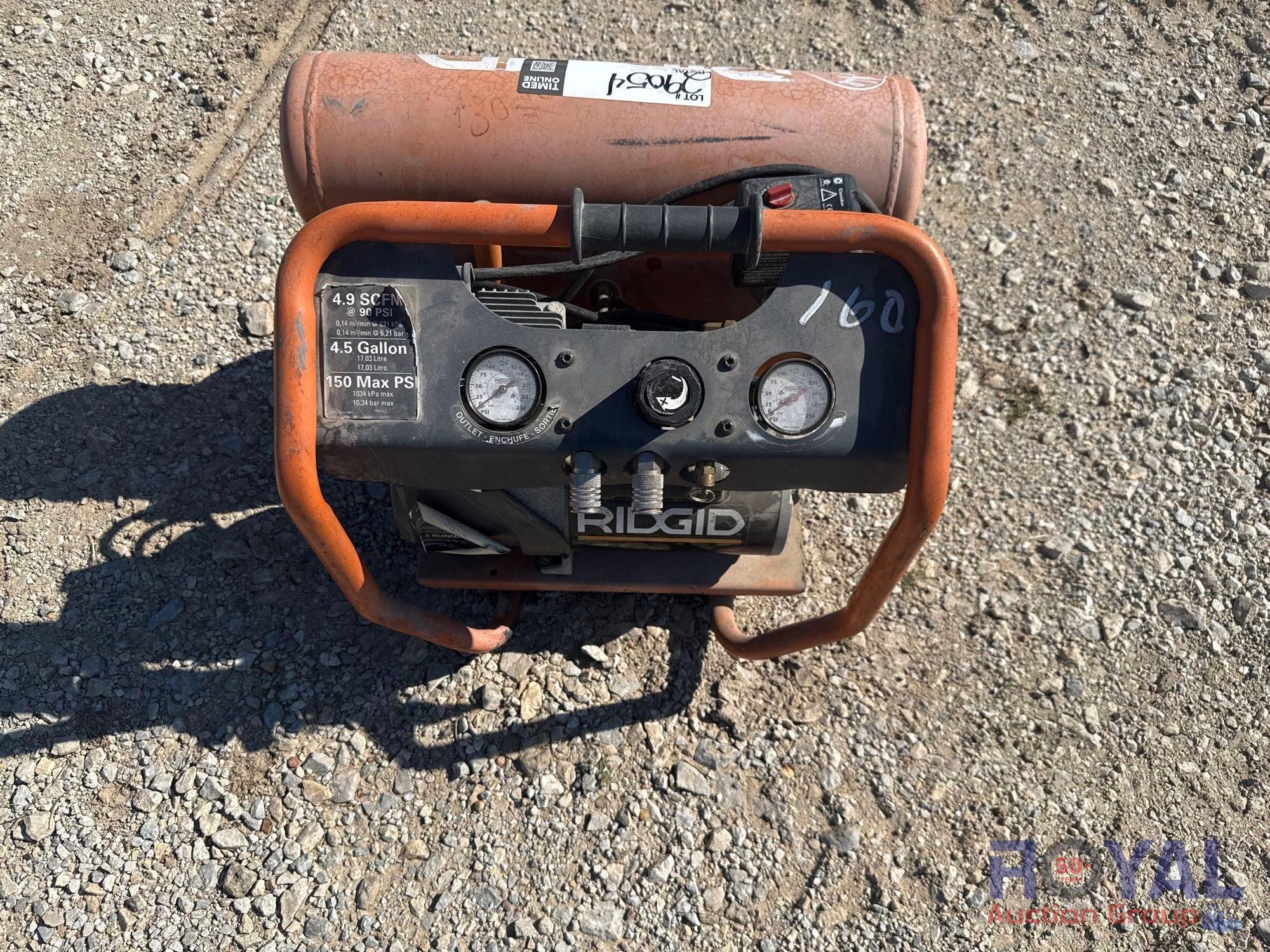 Rigid 4.5 Gallon Air Compressor (A52378)