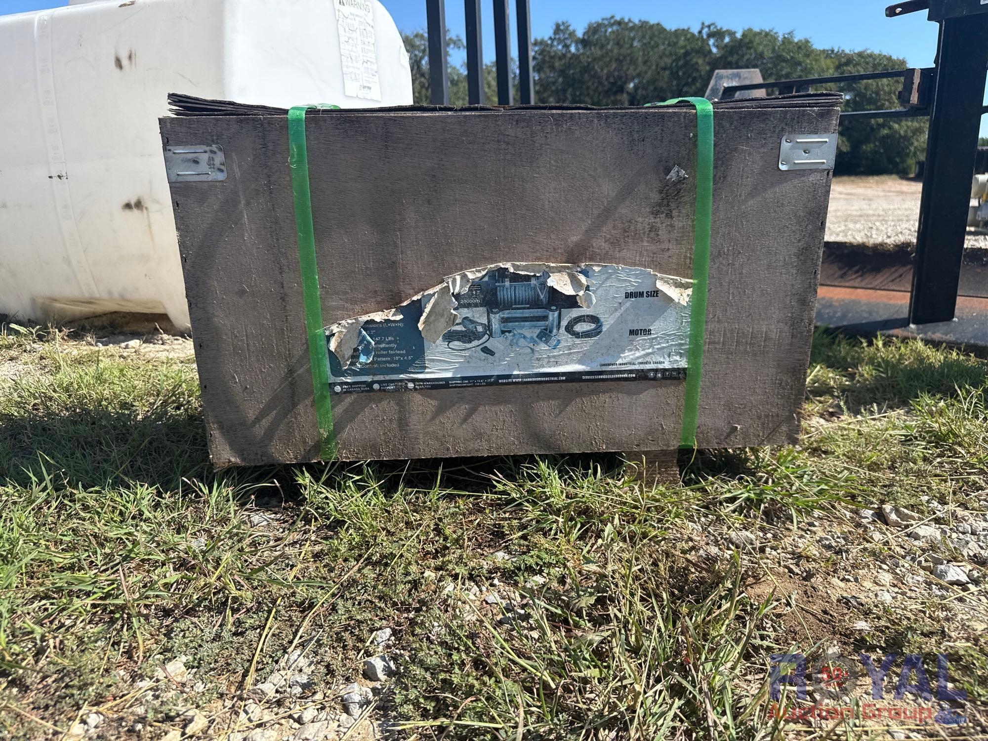 Unused 10 Ton Electric Cable Winch (A52378)