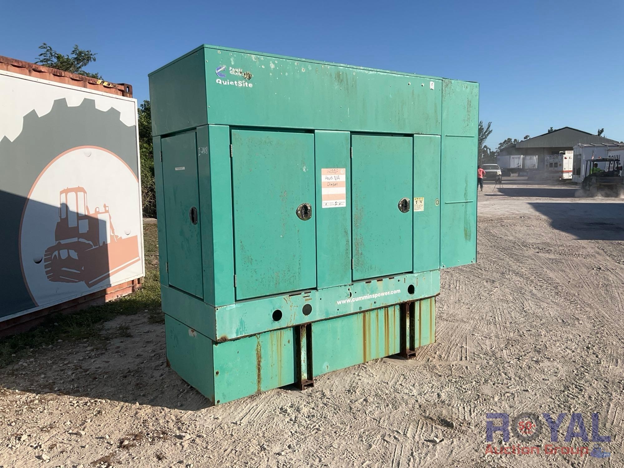 2005 Cummins DGBB 43.7 kVA 3-Phase Diesel Generator (A46683)