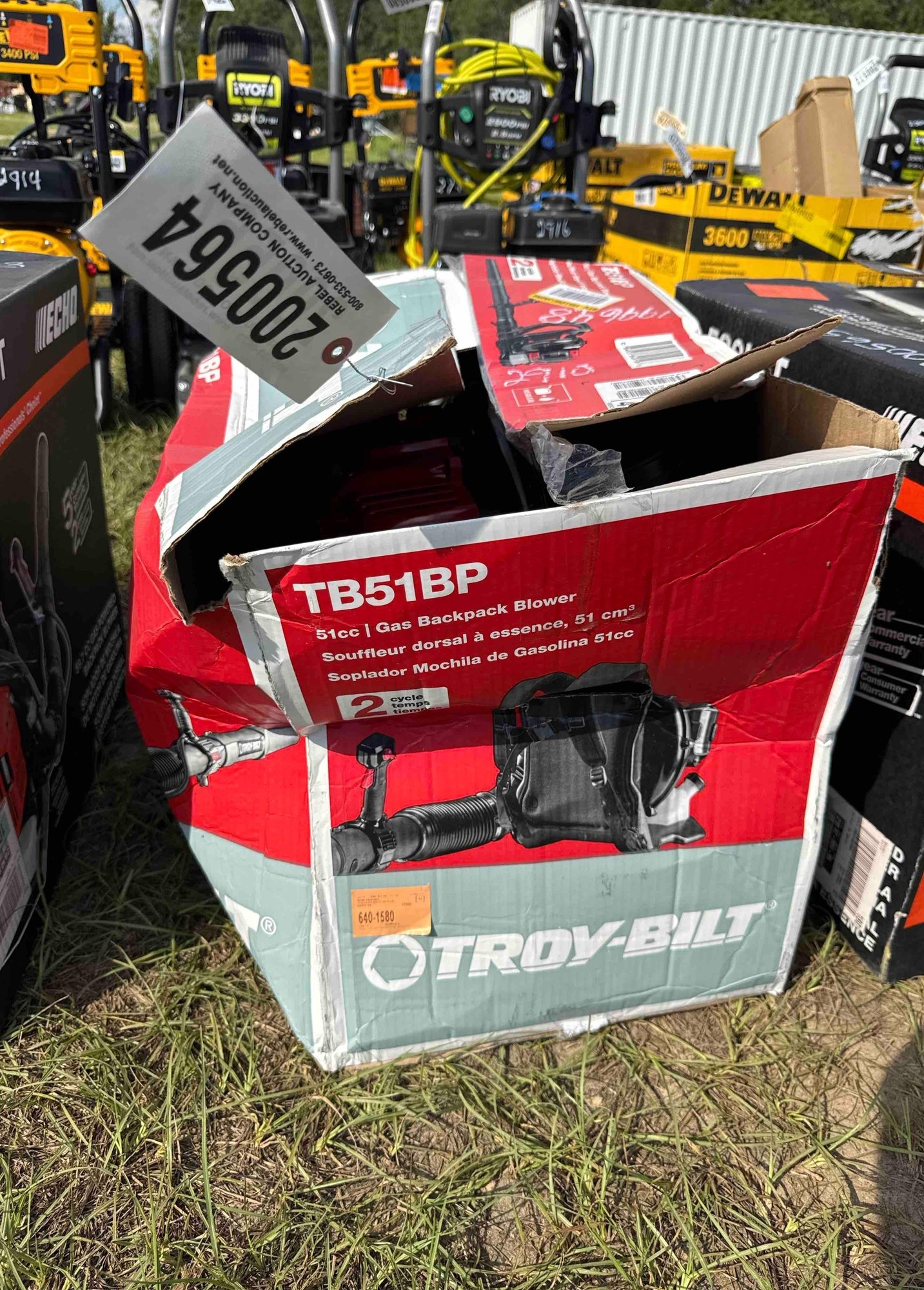 TROYBILT TB51BP GAS BACKPACK BLOWER (A51248)