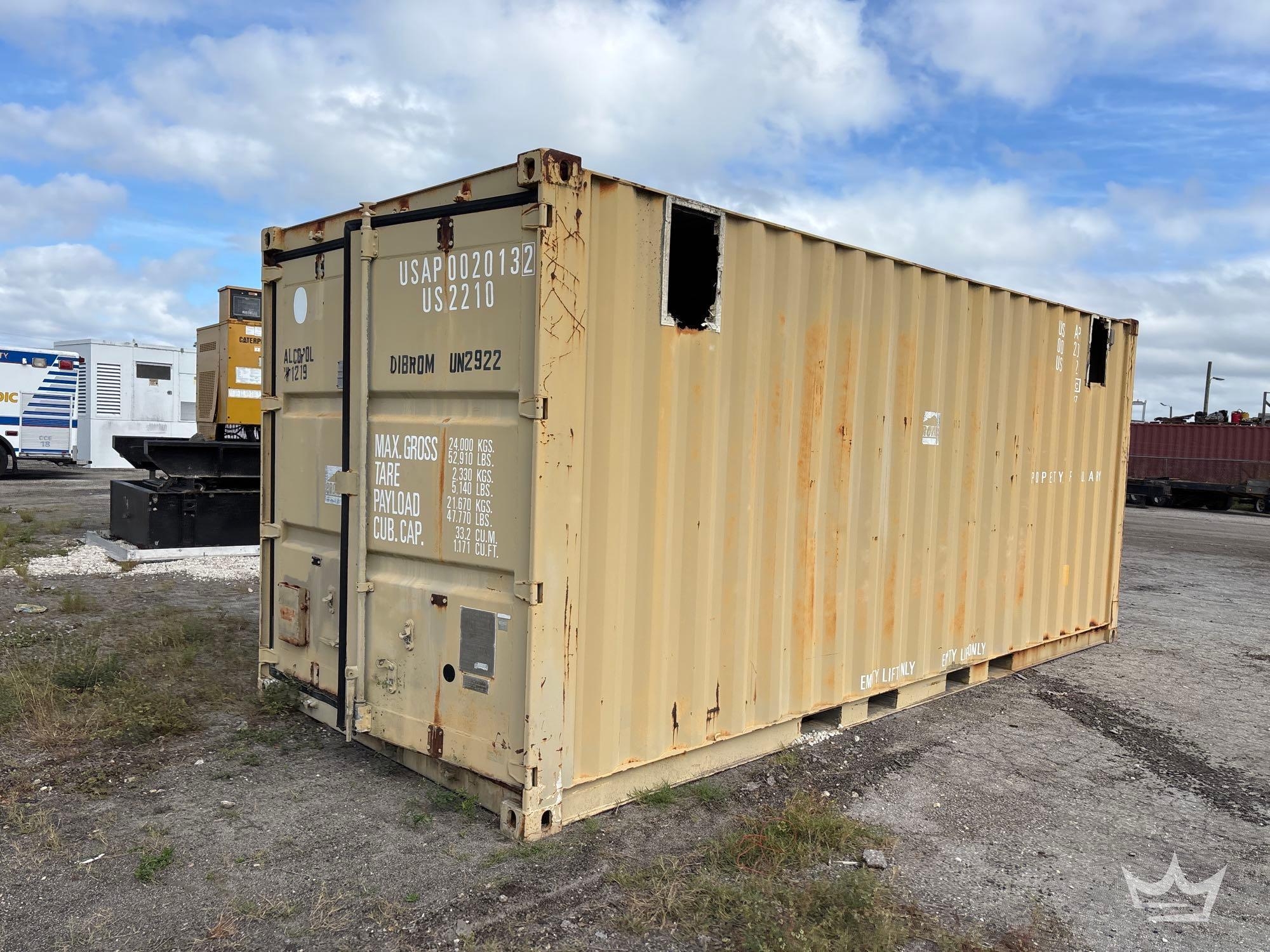 20ft. 2 Door Shipping Container (A56857)