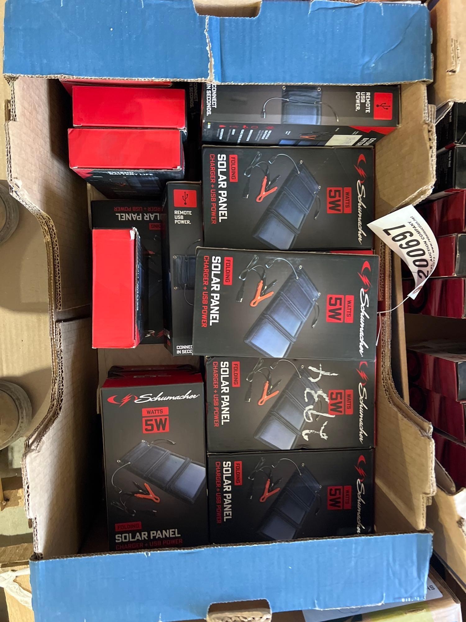 BOX OF SCHUMACHER 5W BATTERY CHARGERS (A51248)