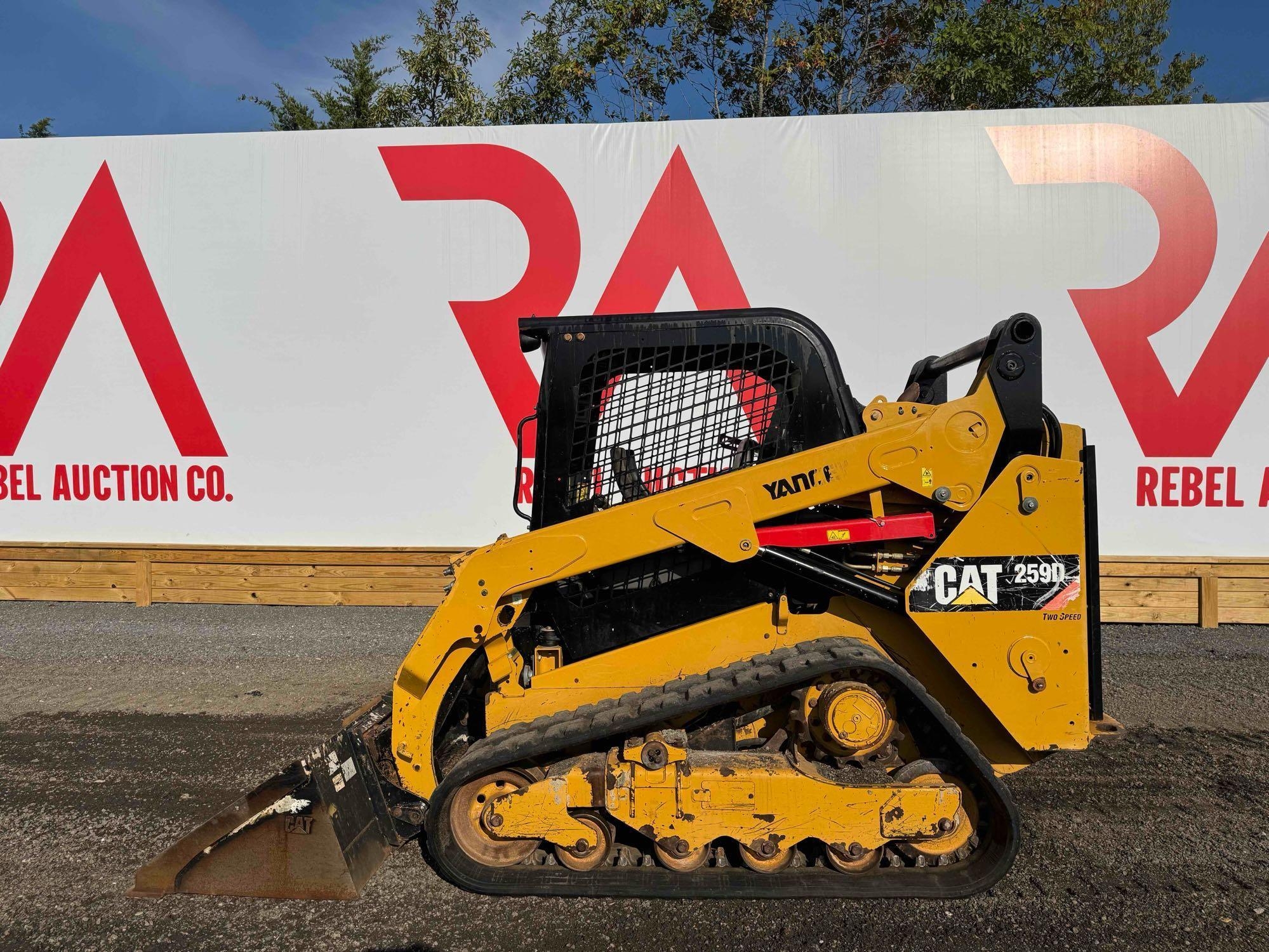 2017 CATERPILLAR 259D SKID STEER (A51246)
