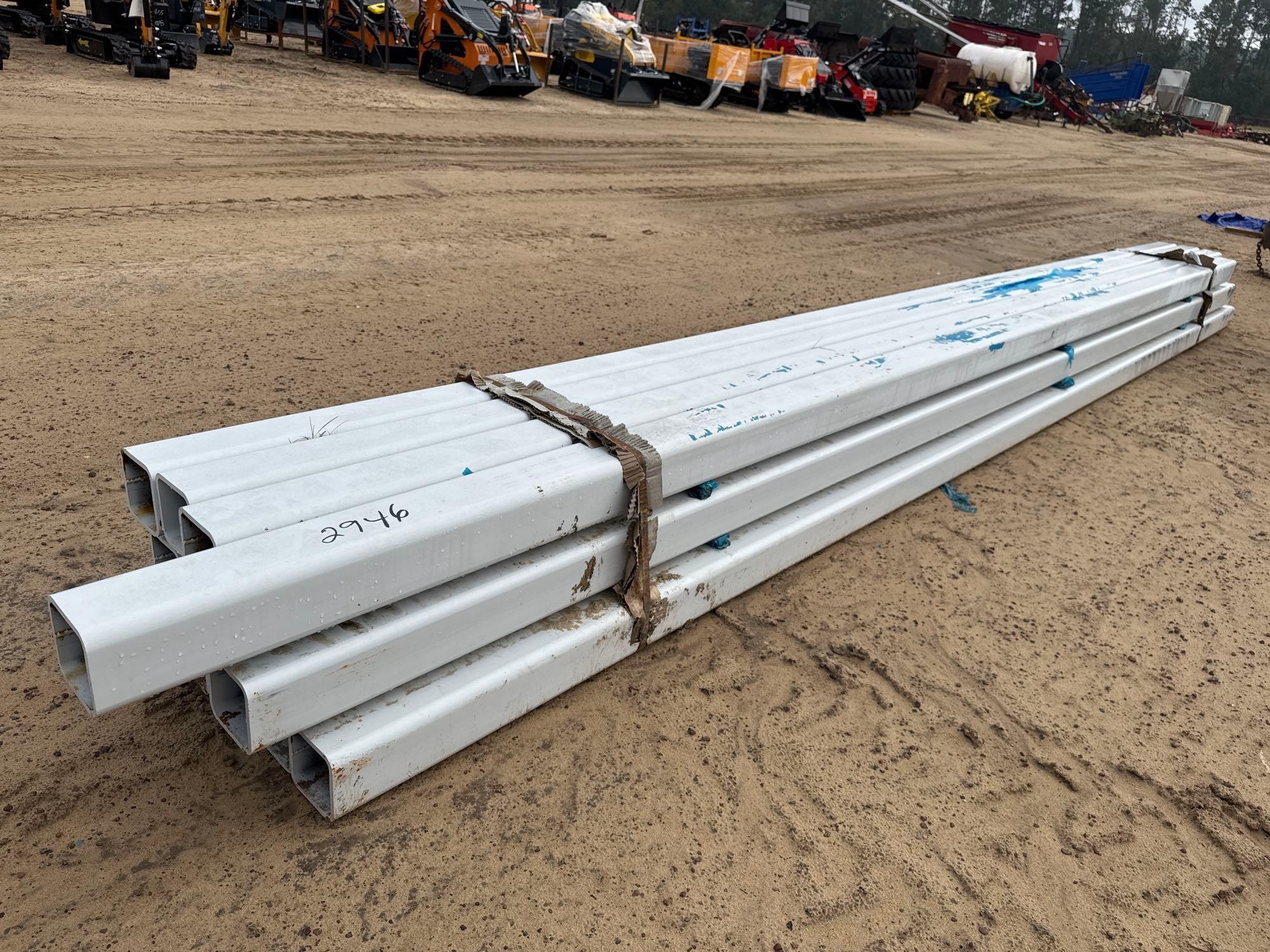 (APPROX. 12) 5" X 5" X 19.9' - 3/8" THICK TUBING (A54756)