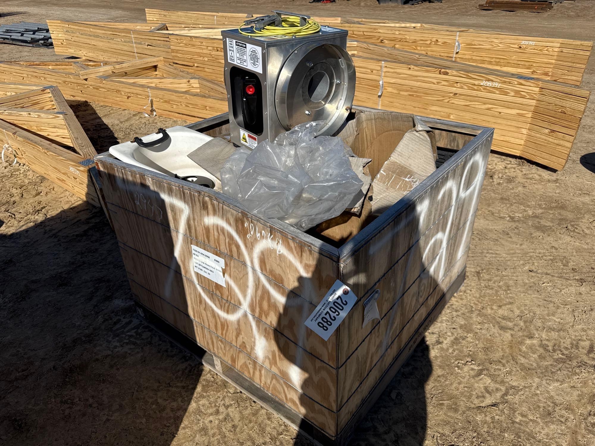 CRATE W/ PALADIN TOOLS, AIR INTAKE & MORE (A58376)