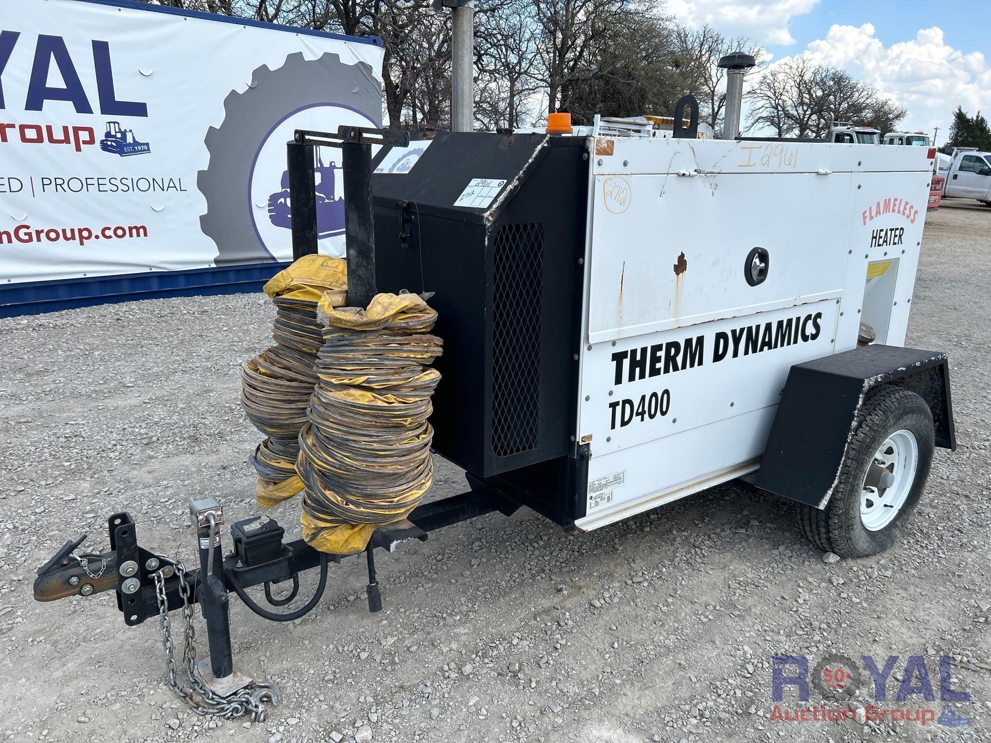 2014 Therm Dynamics TD400 Towable Flameless Heater (A45336)