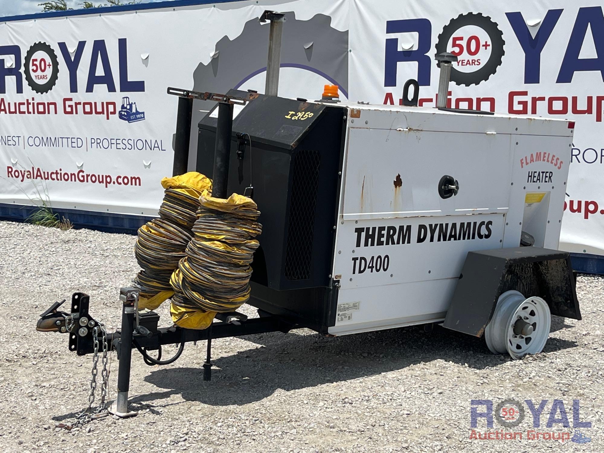 2014 Therm Dynamics TD400 Towable Flameless Heater Trailer (A49461)