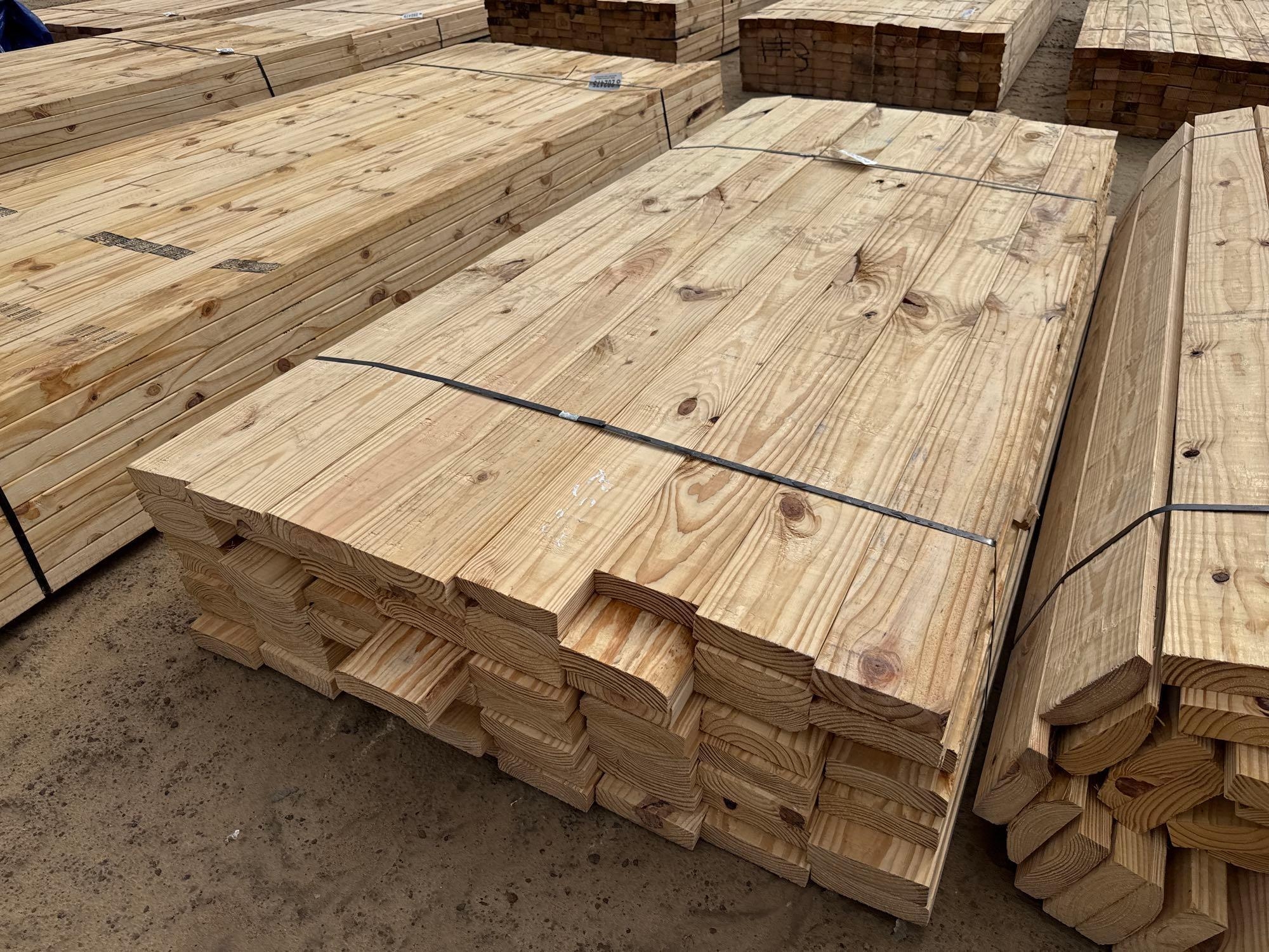 (APPROX 64) 2X6X8 PINE LUMBER (A54756)
