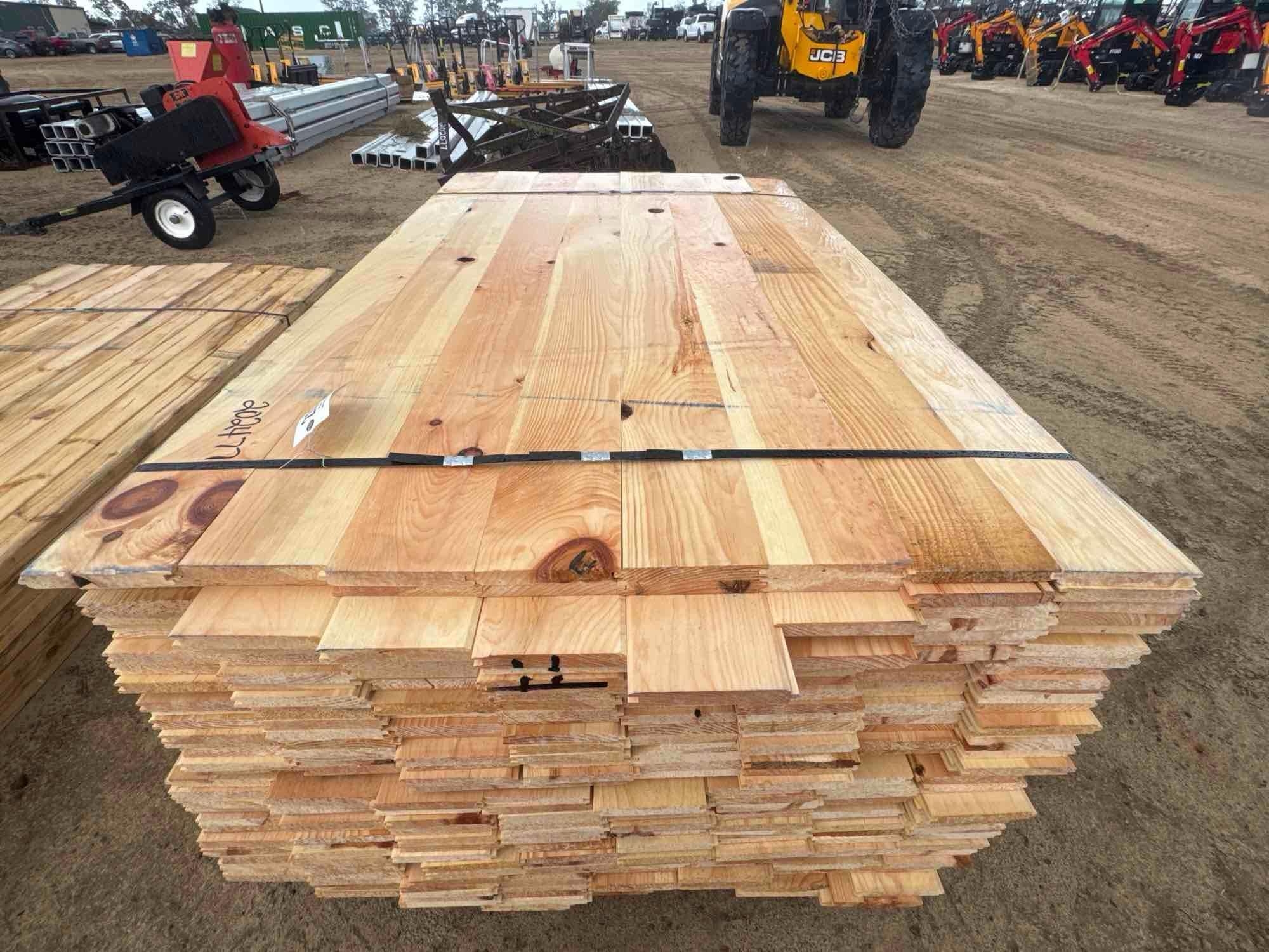(APPROX 320) 1X6X6 TONGUE & GROOVE PINE LUMBER (A54756)