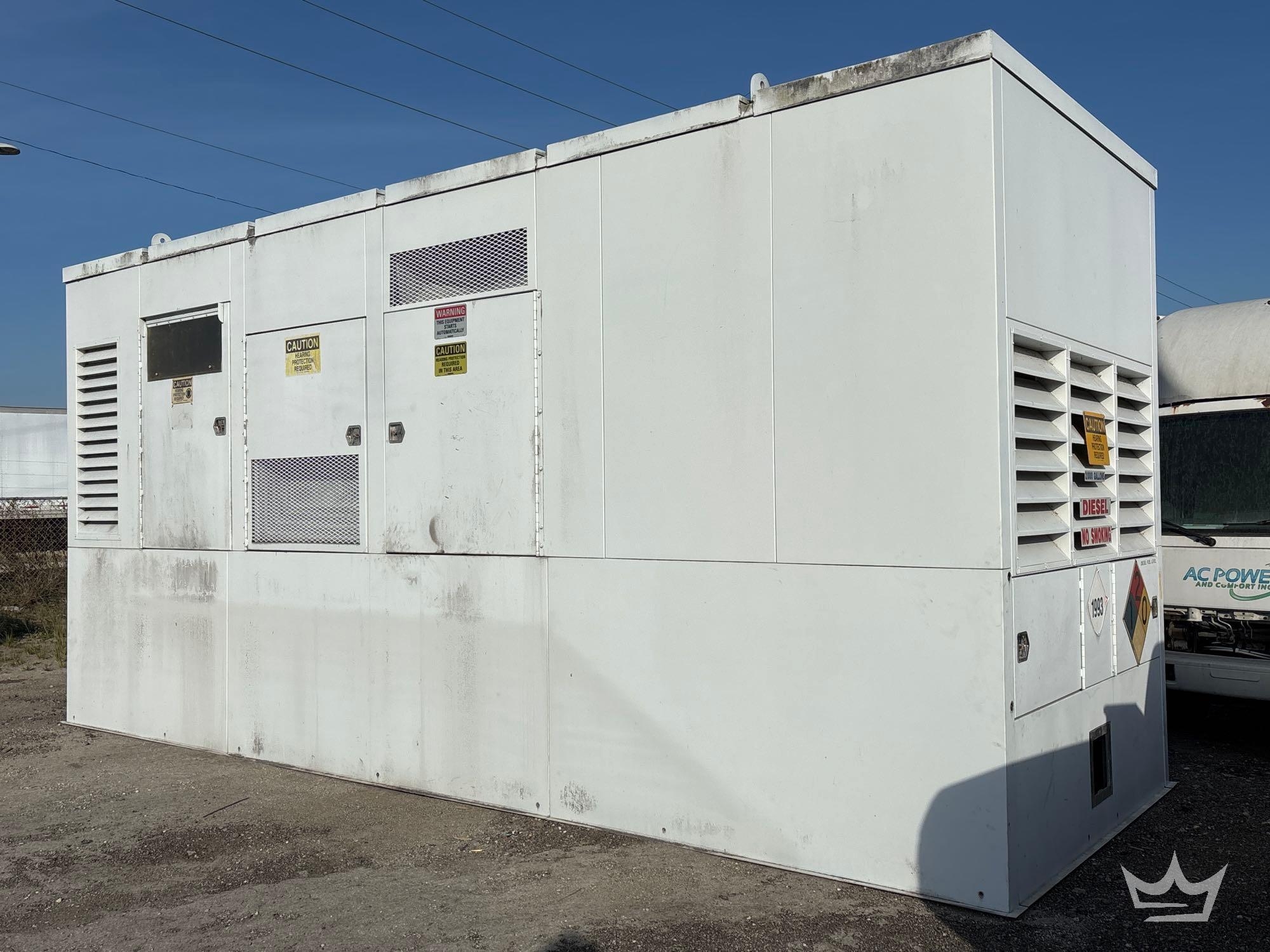 2000 Caterpillar 3412 625kVA 3-Phase Diesel Generator (A56857)