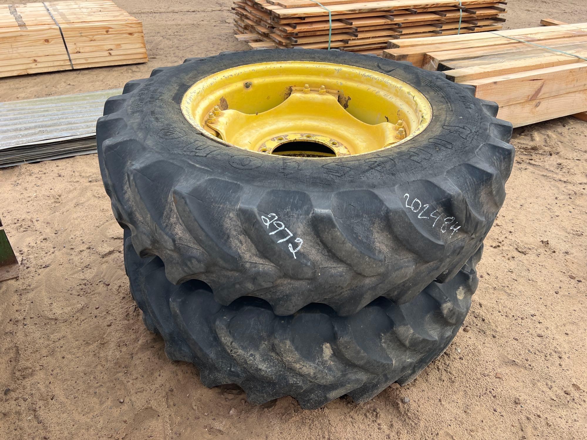 (2) 13.6-28 TIRES (A54756)