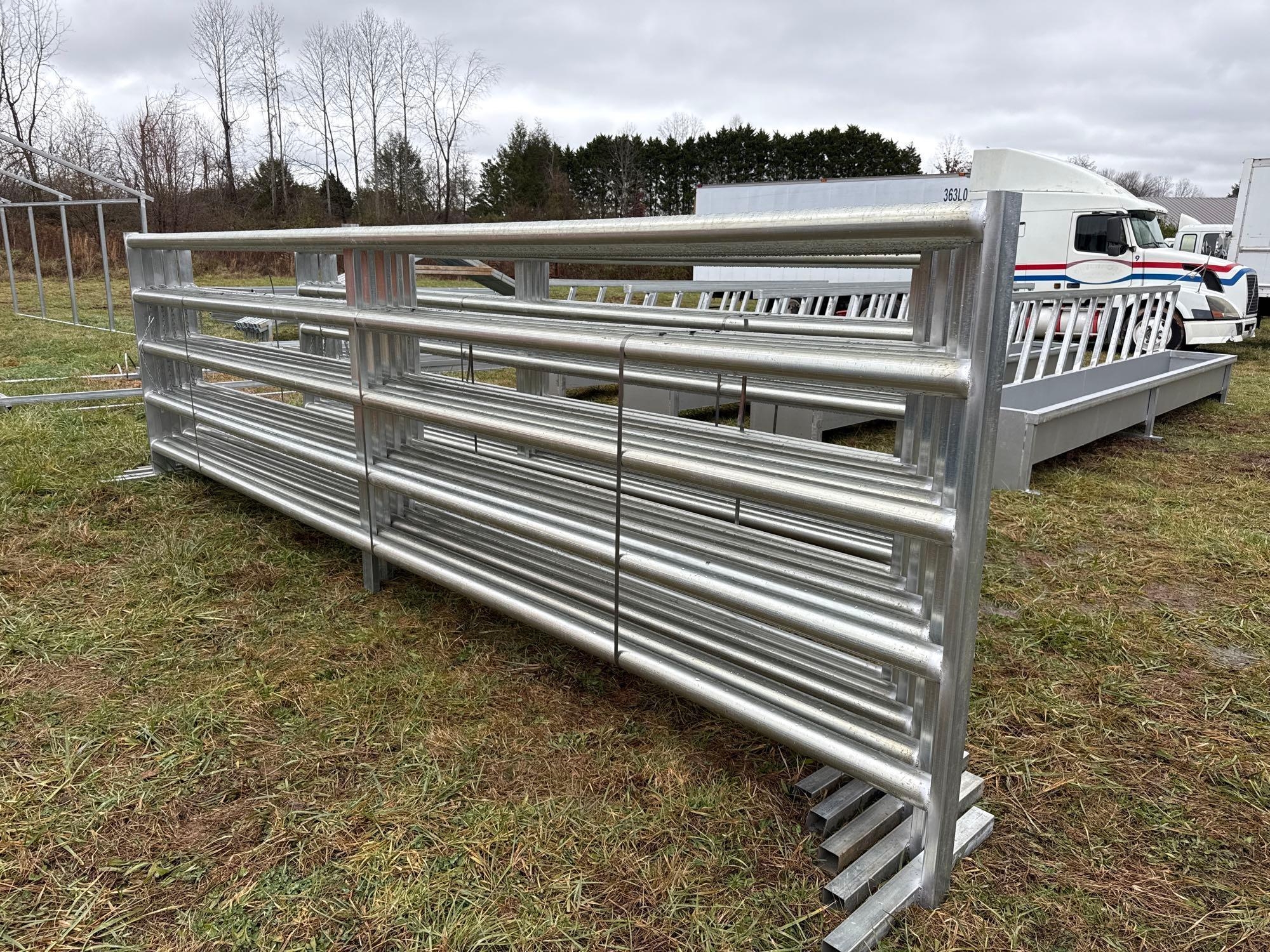 (1) HD 20ft Free Standing Corral Panel (A57453)