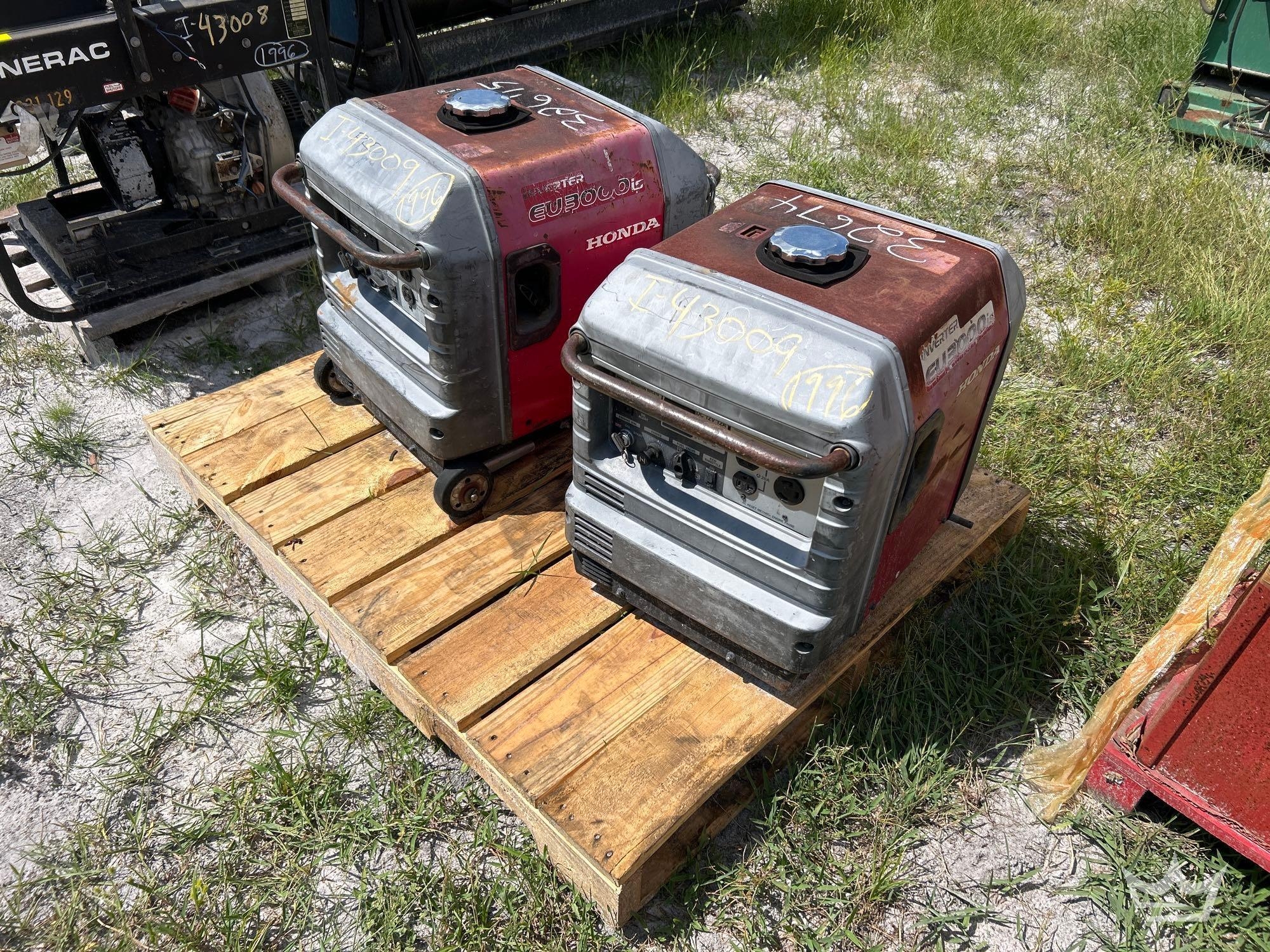 Honda EU3000is Gasoline Companion Inverter Generators (A55851)