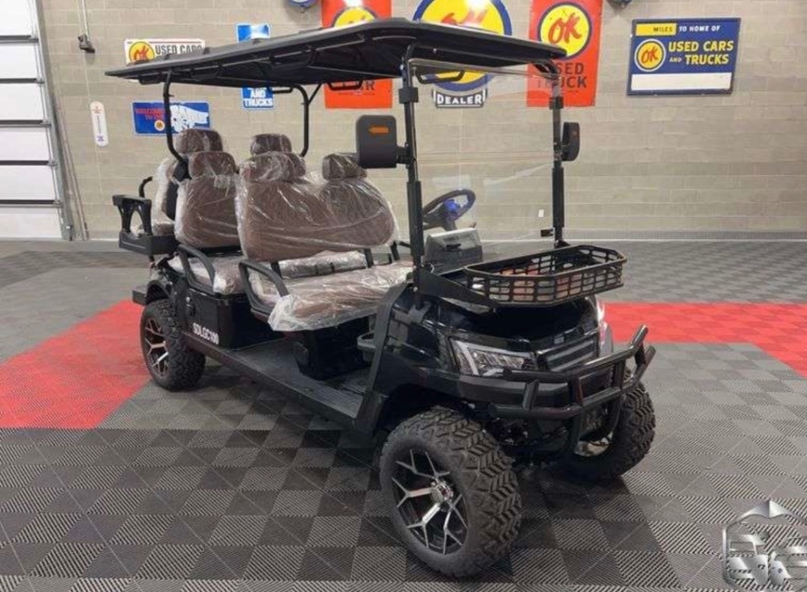 HIGH END ELECTRIC GOLF CART (A55745)
