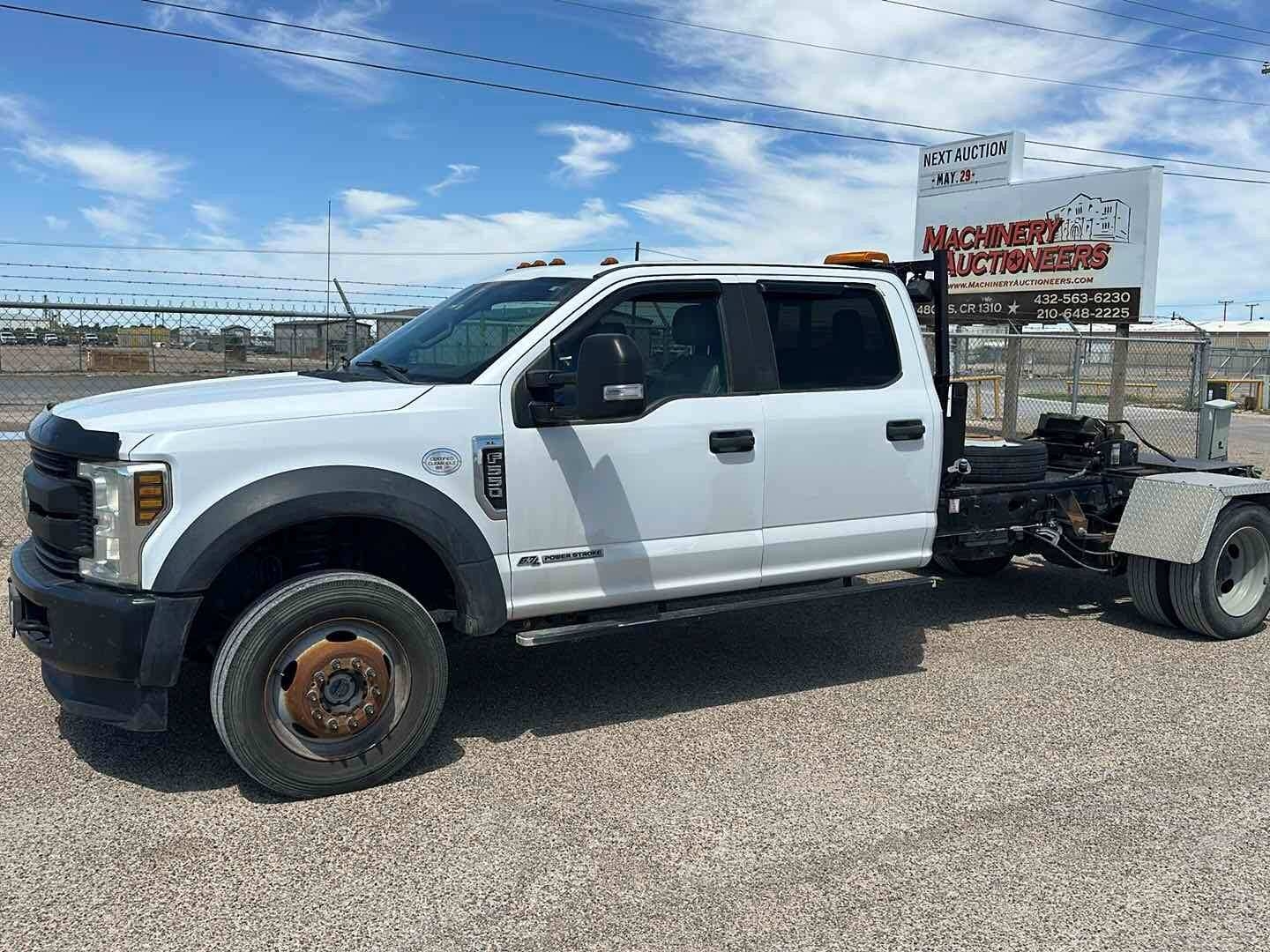 2019 FORD F-550 CAB AND CHASSIS (A47001)