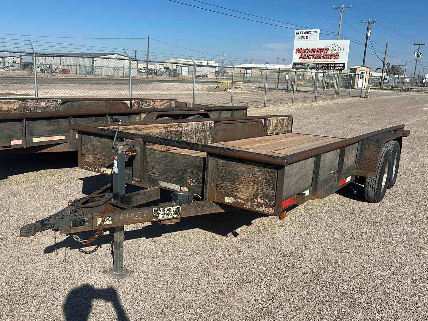 2013 MAXEY TRAILER MFG UTILITY TRAILER (A53843)