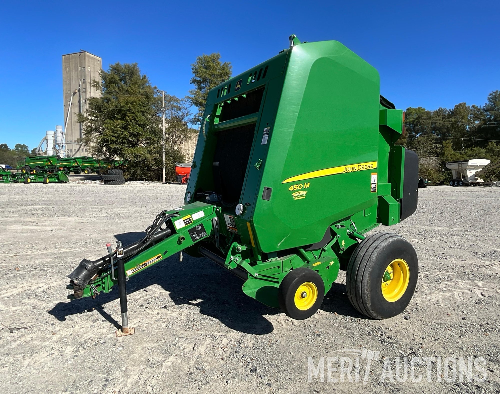 2020 John Deere 450M Round Baler (A53485)