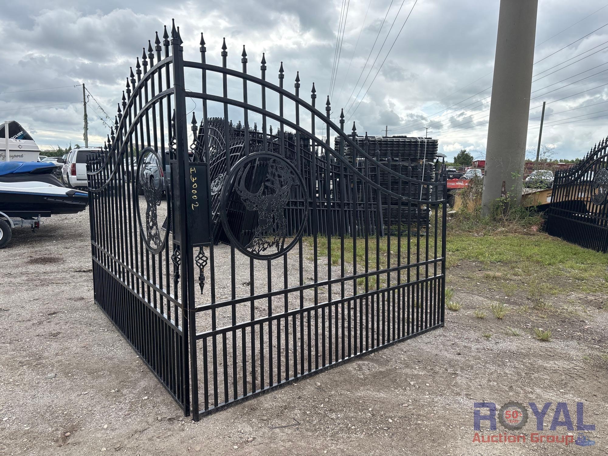 Bi-Parting Driveway Gate (A53425)