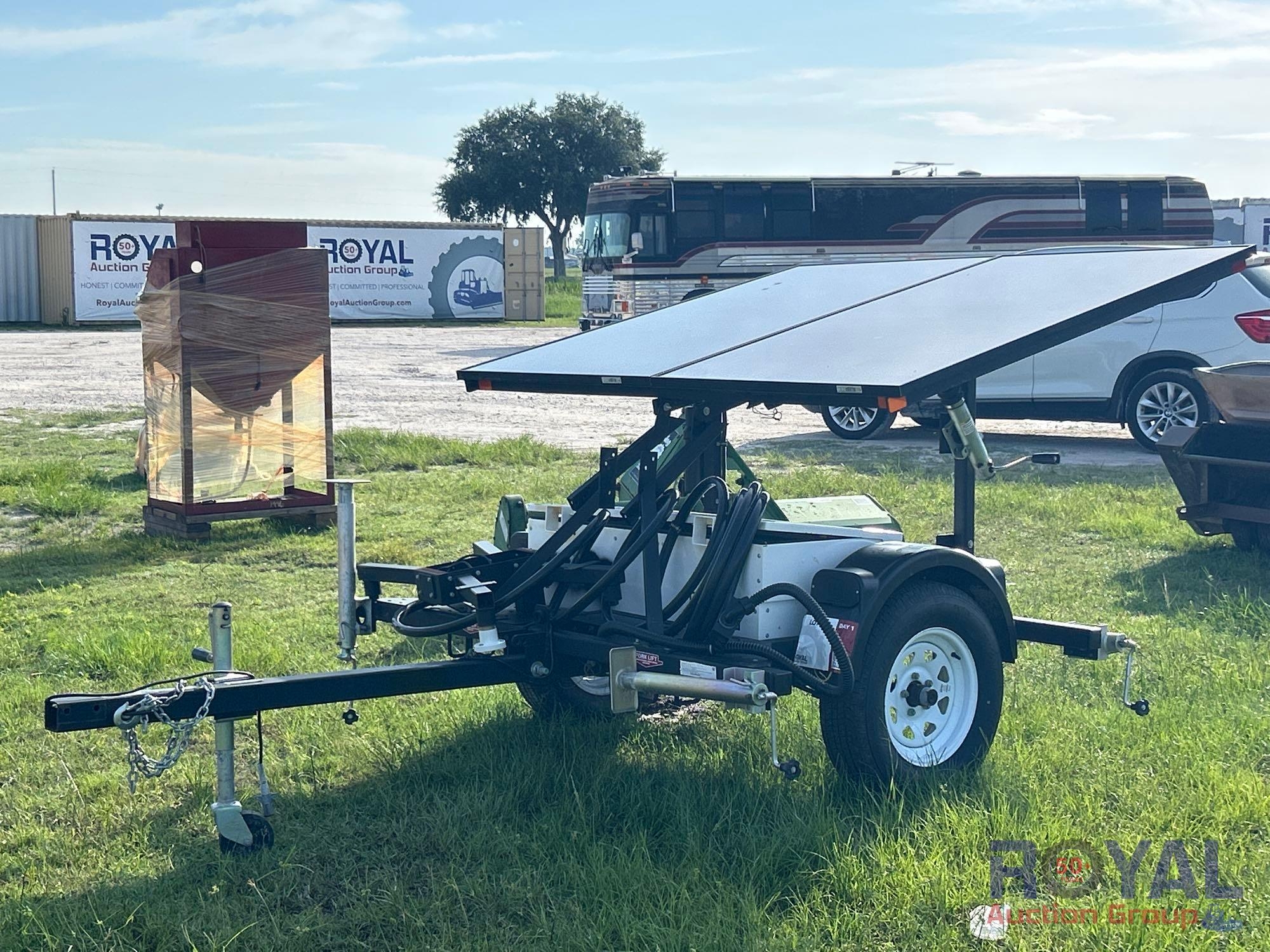 2024 Wanco WCTS-SM4A-730 800W Solar Integrator Trailer (A54811)
