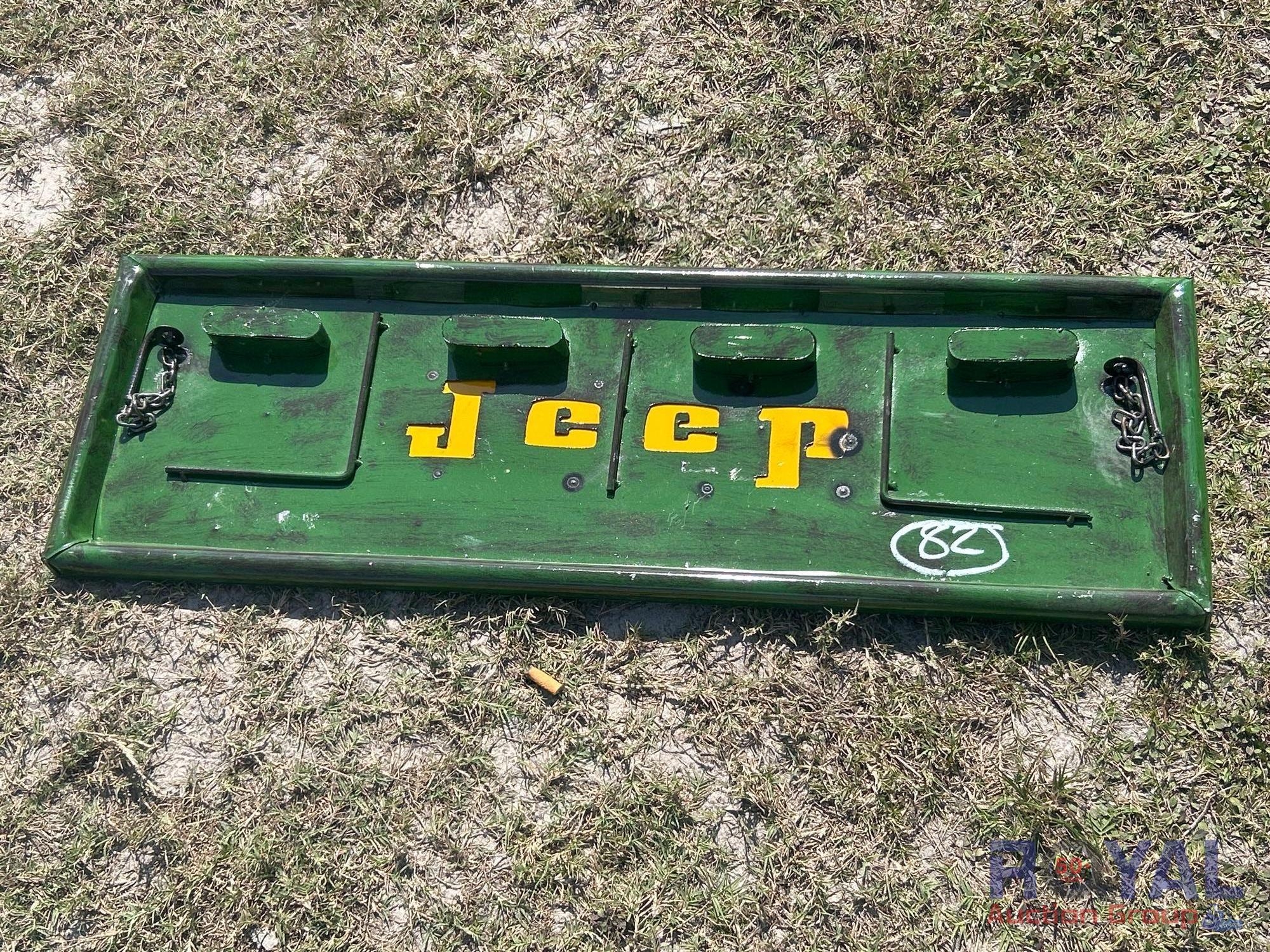 Jeep Metal Tailgate Art (A55853)
