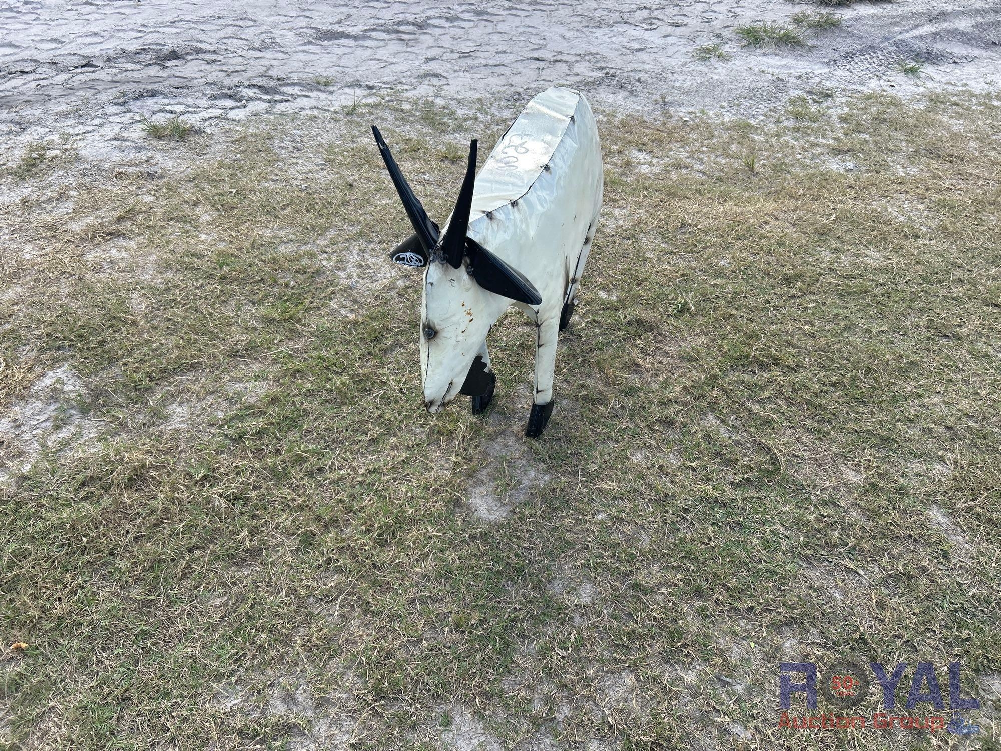 Mini Metal Goat Statue (A55853)