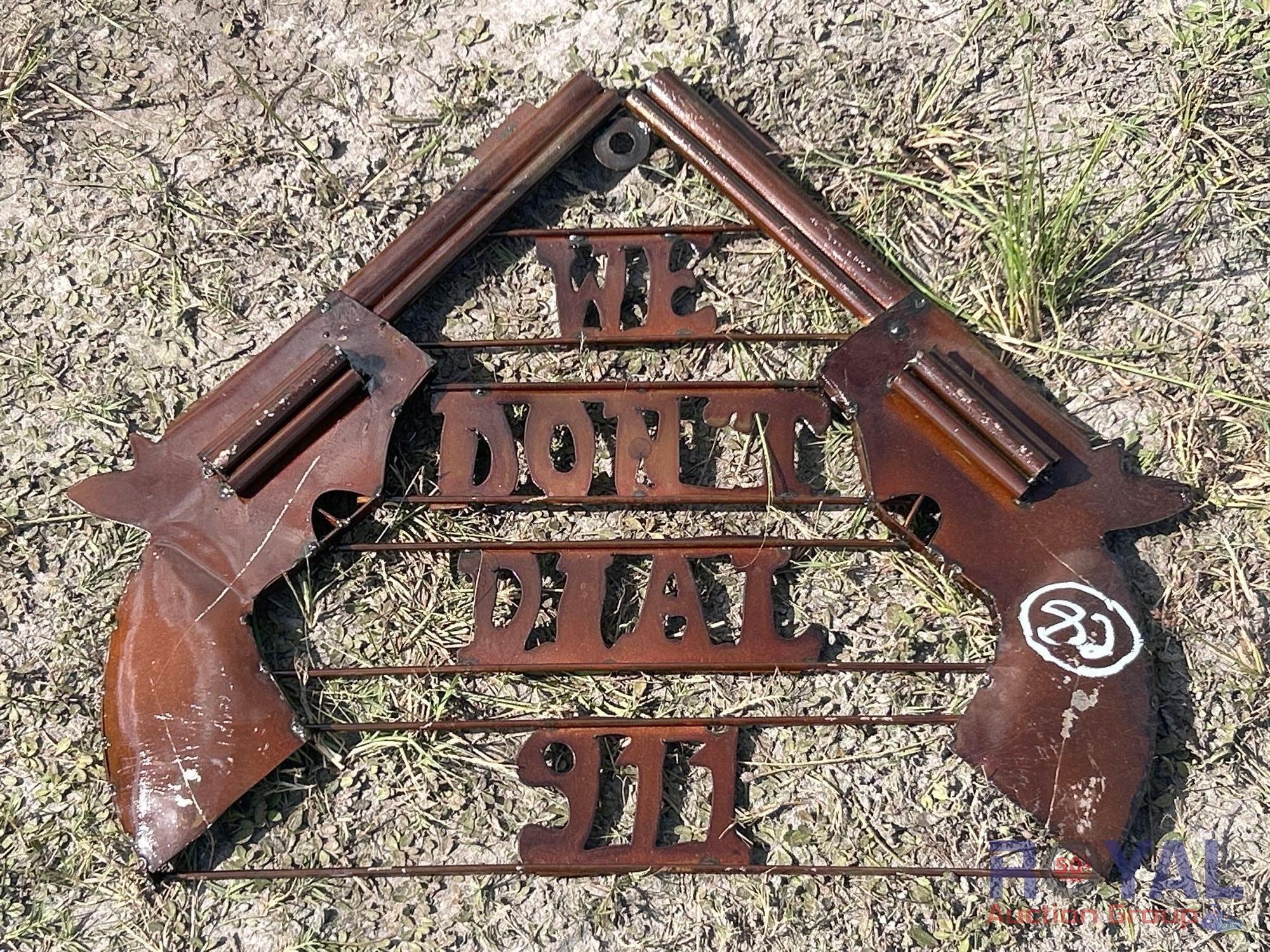 We Don't Dial 911 Wall Art (A55853)