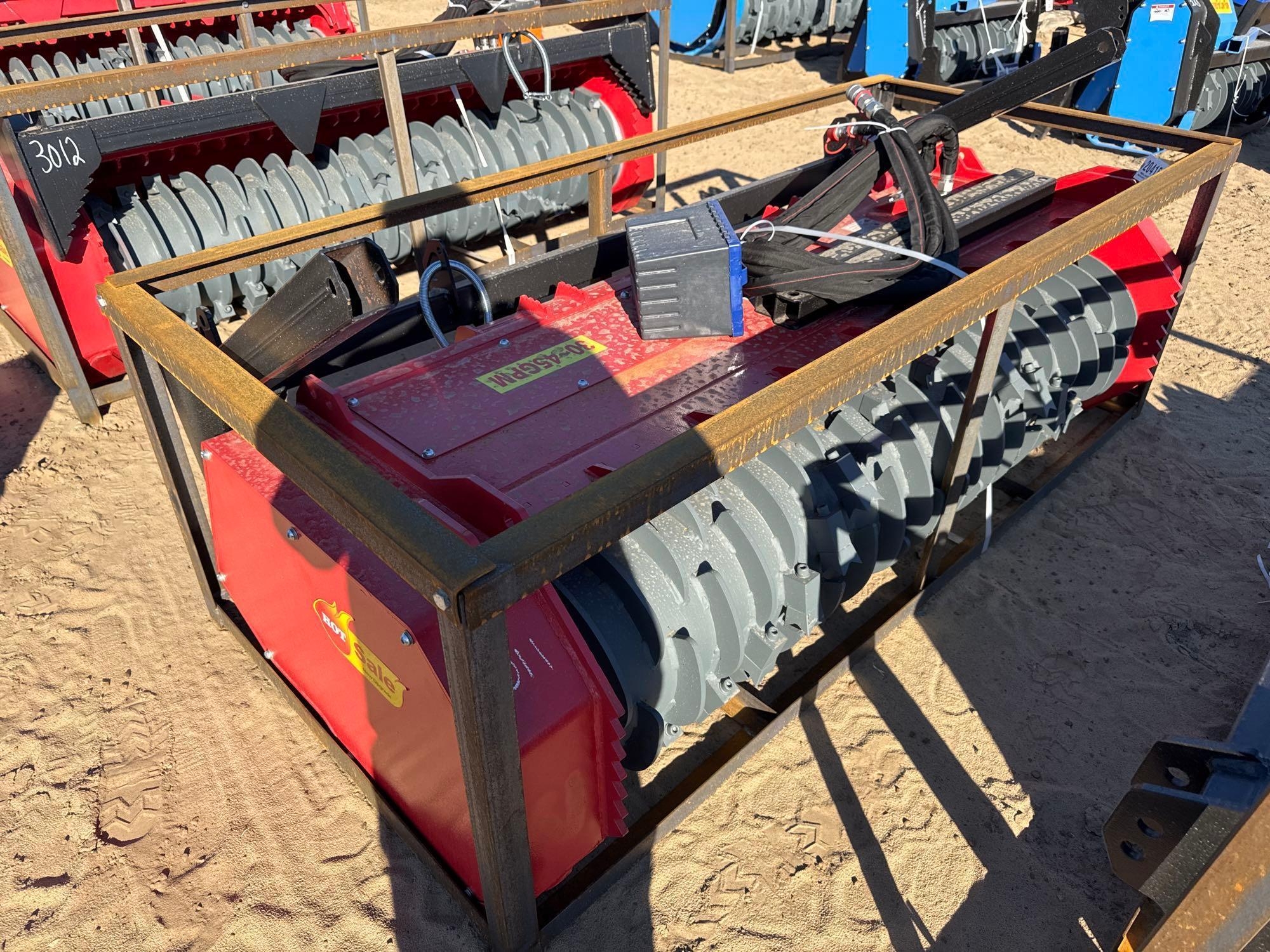 UNUSED RAYTREE RMBD72S 72" HYD DRUM MULCHER (A57193)