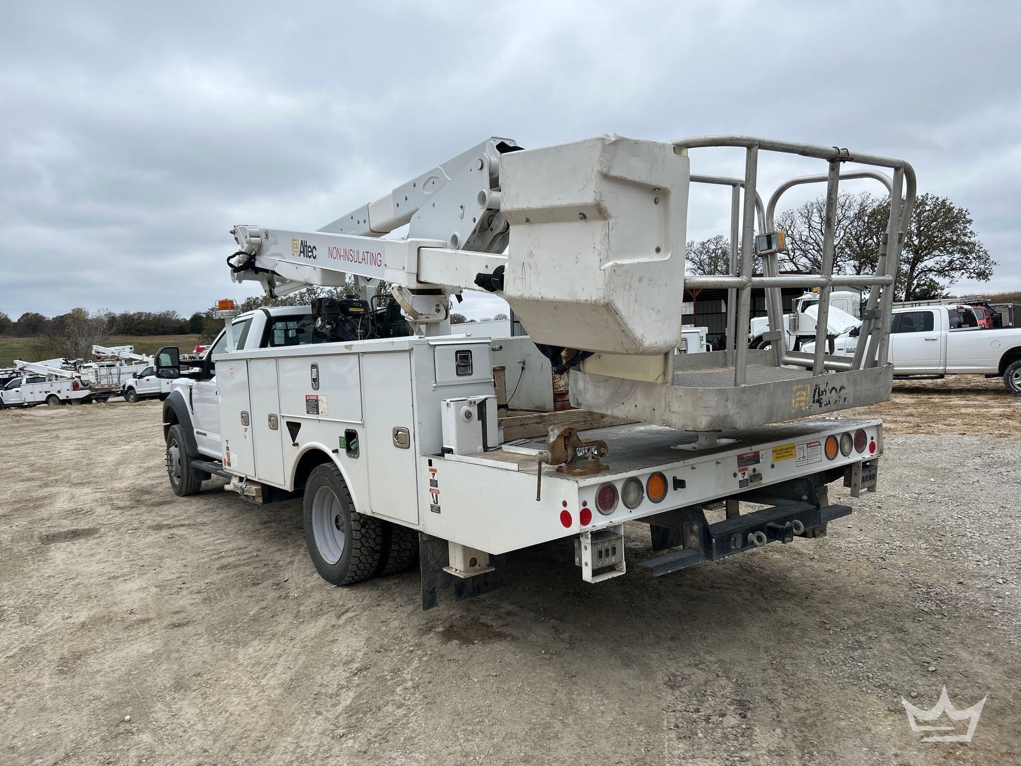 2018 Ford F-550 Altec AT48S 48ft Material Handling Bucket Truck (A55973)