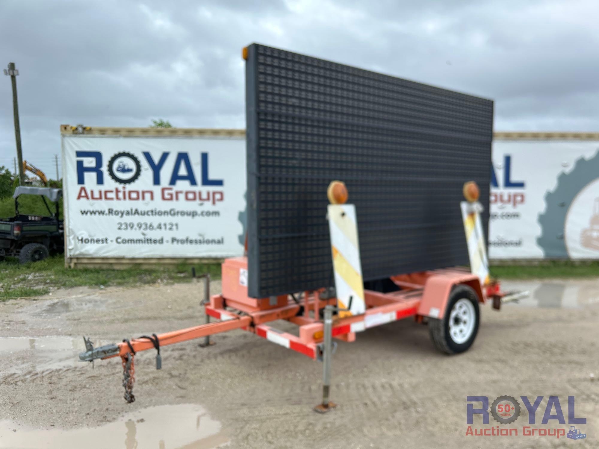 2013 AMSIG S/A Solar Towable Message Board (A50322)