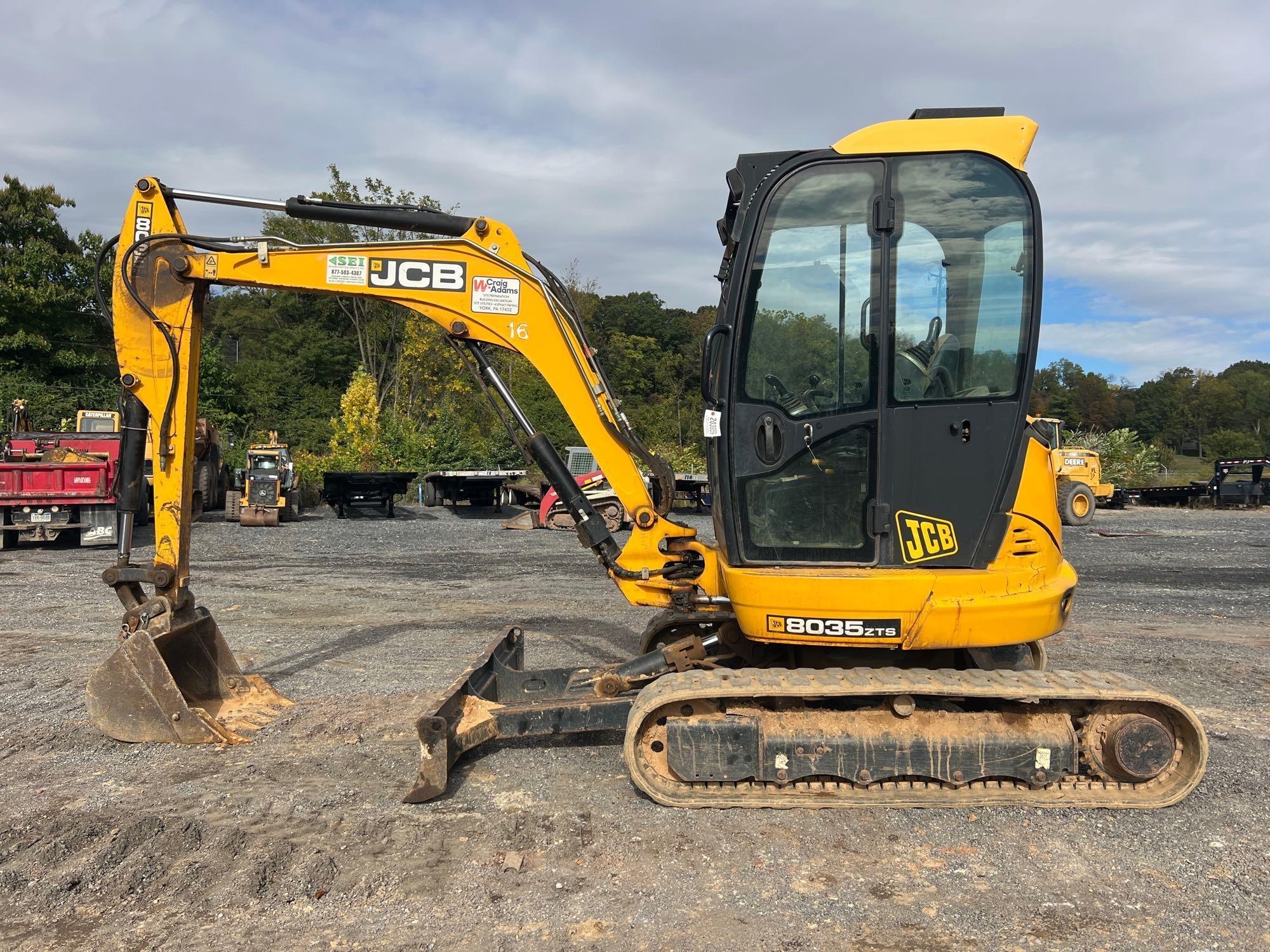 JCB 8035ZTS EXCAVATOR (A52707)