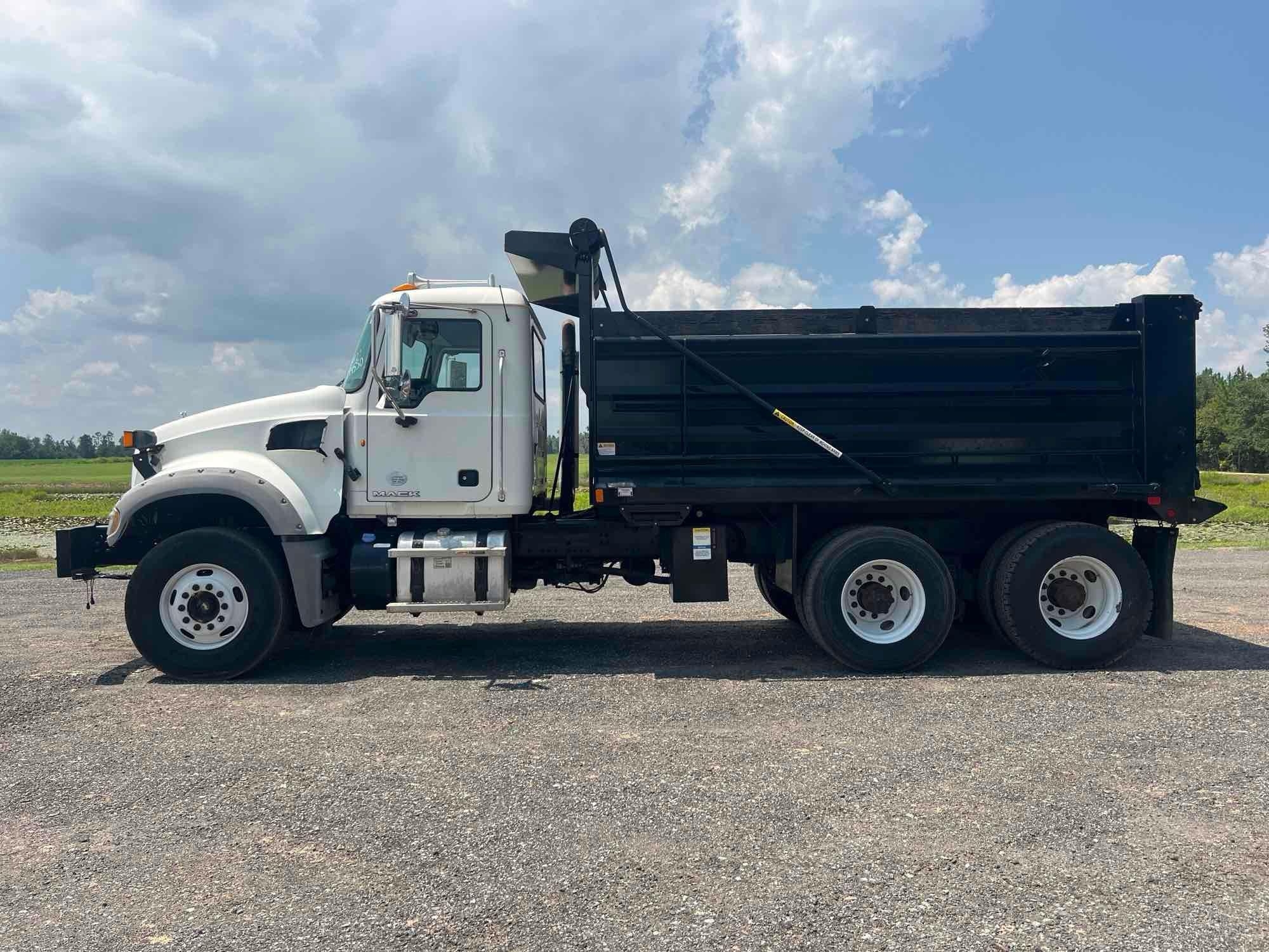 2012 MACK GU713 DUMP TRUCK (A51406)