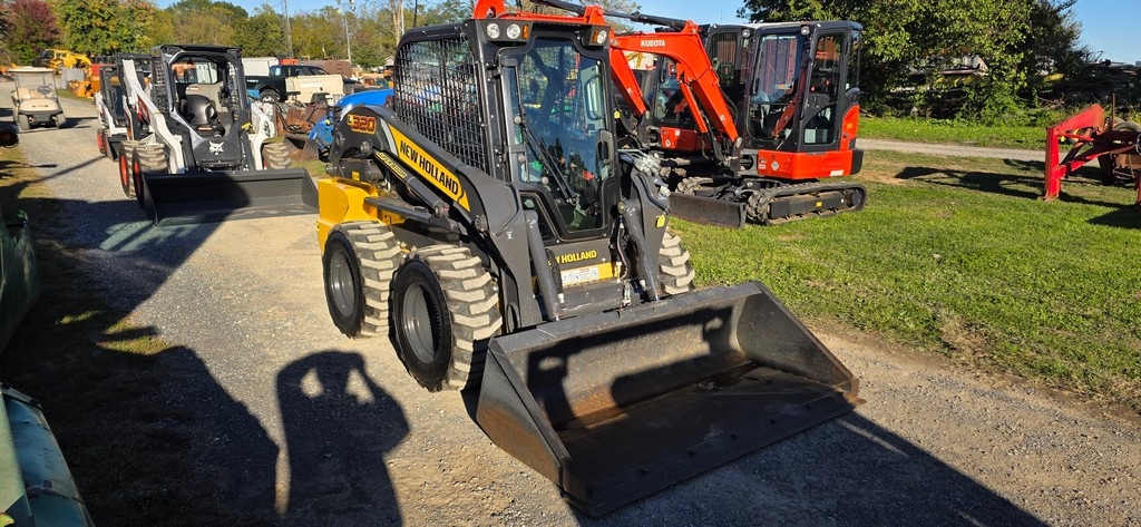 2020 New Holland L320 Skidloader (RIDE AND DRIVE) (LIKE NEW) (A50775)
