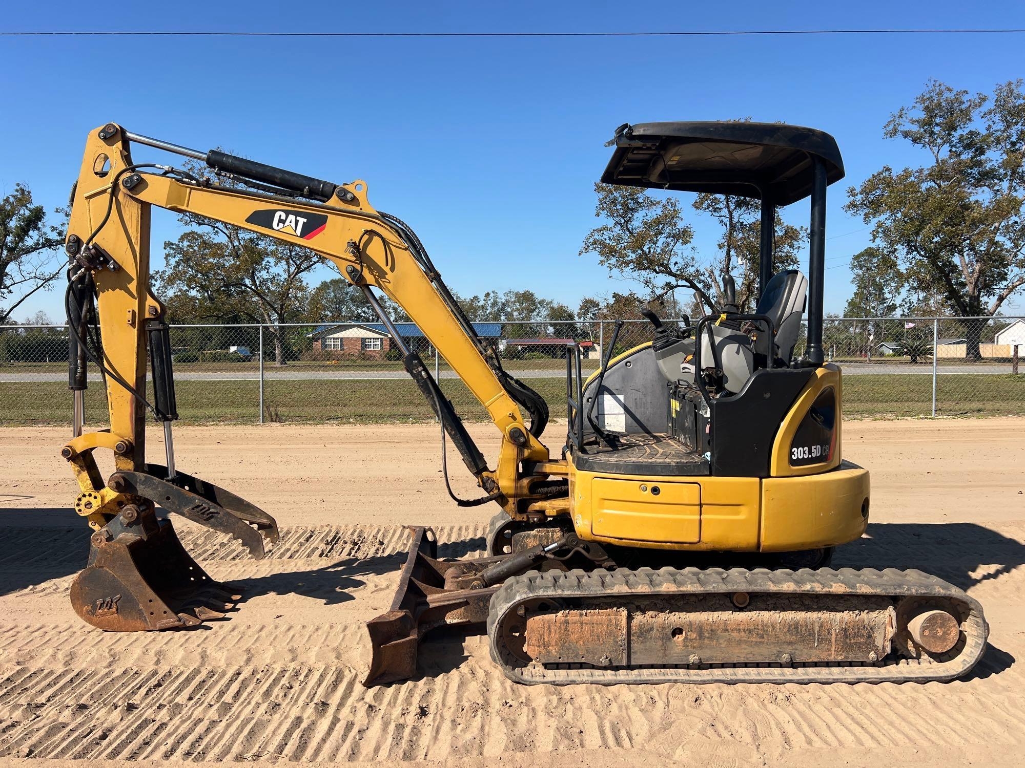 2012 CATERPILLAR 303.5D CR EXCAVATOR (A52707)