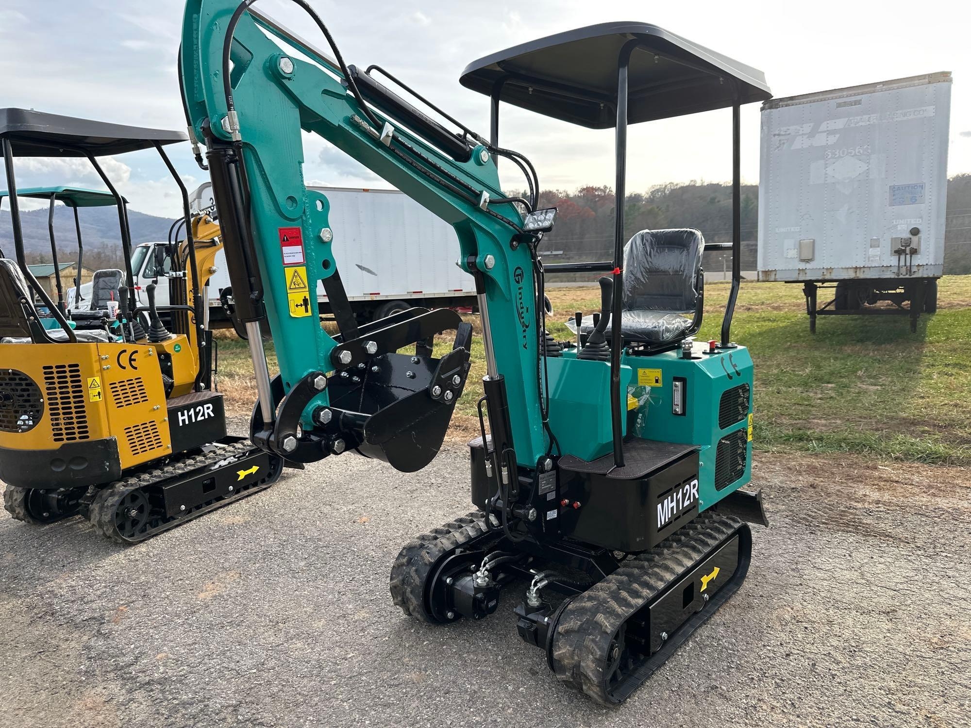 New/Unused CFG Industrial MH12R Mini Excavator (A57453)