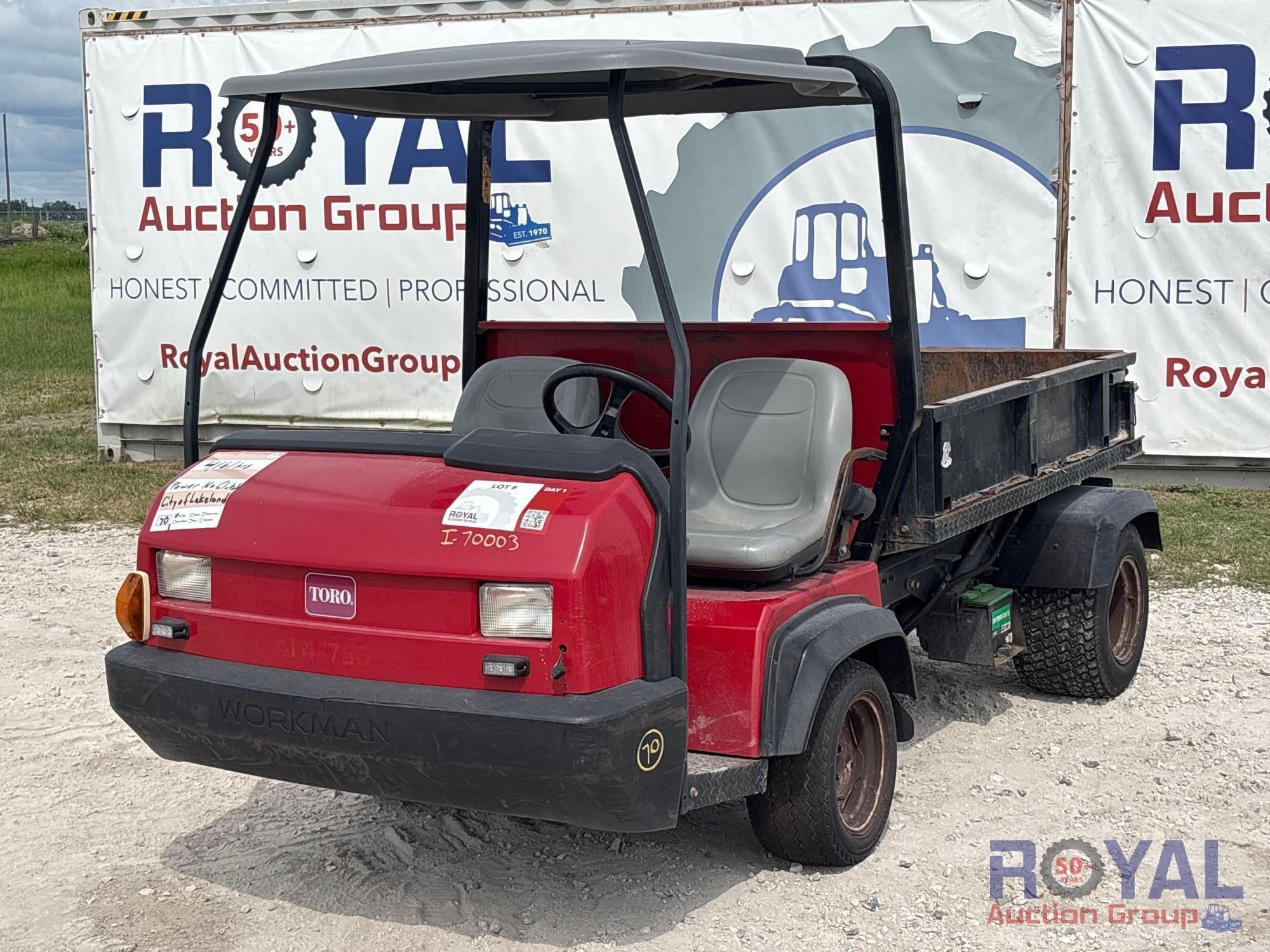 2014 Toro Workman HDX-D Diesel Utility Cart (A51691)