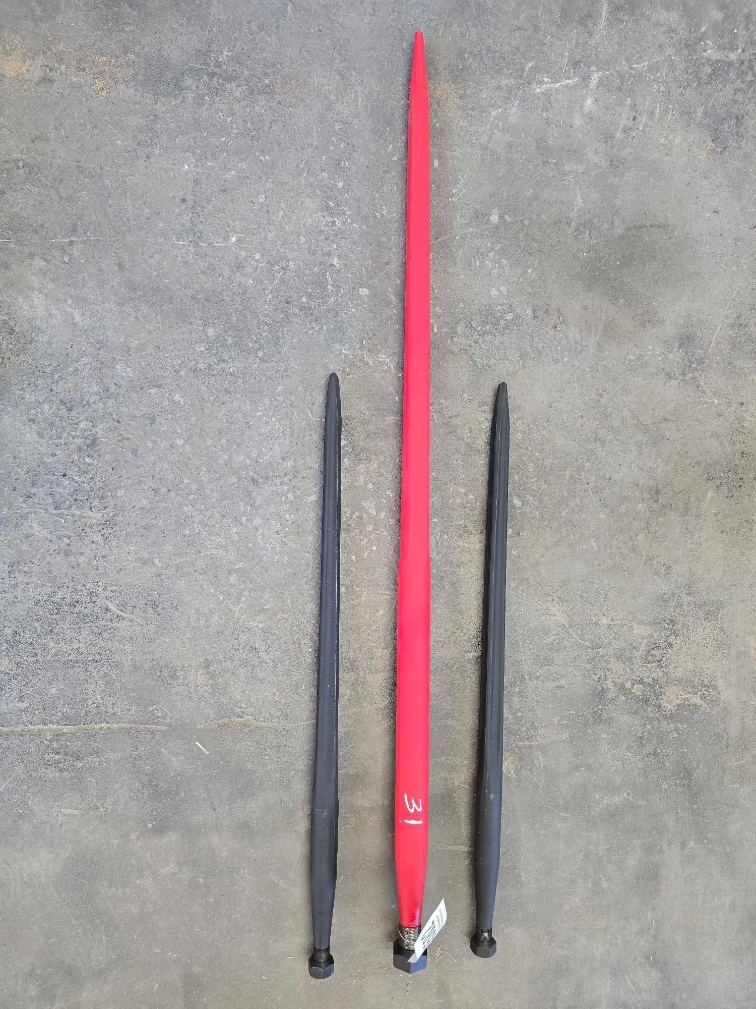 (3) UNUSED HAY SPEARS (A52706)