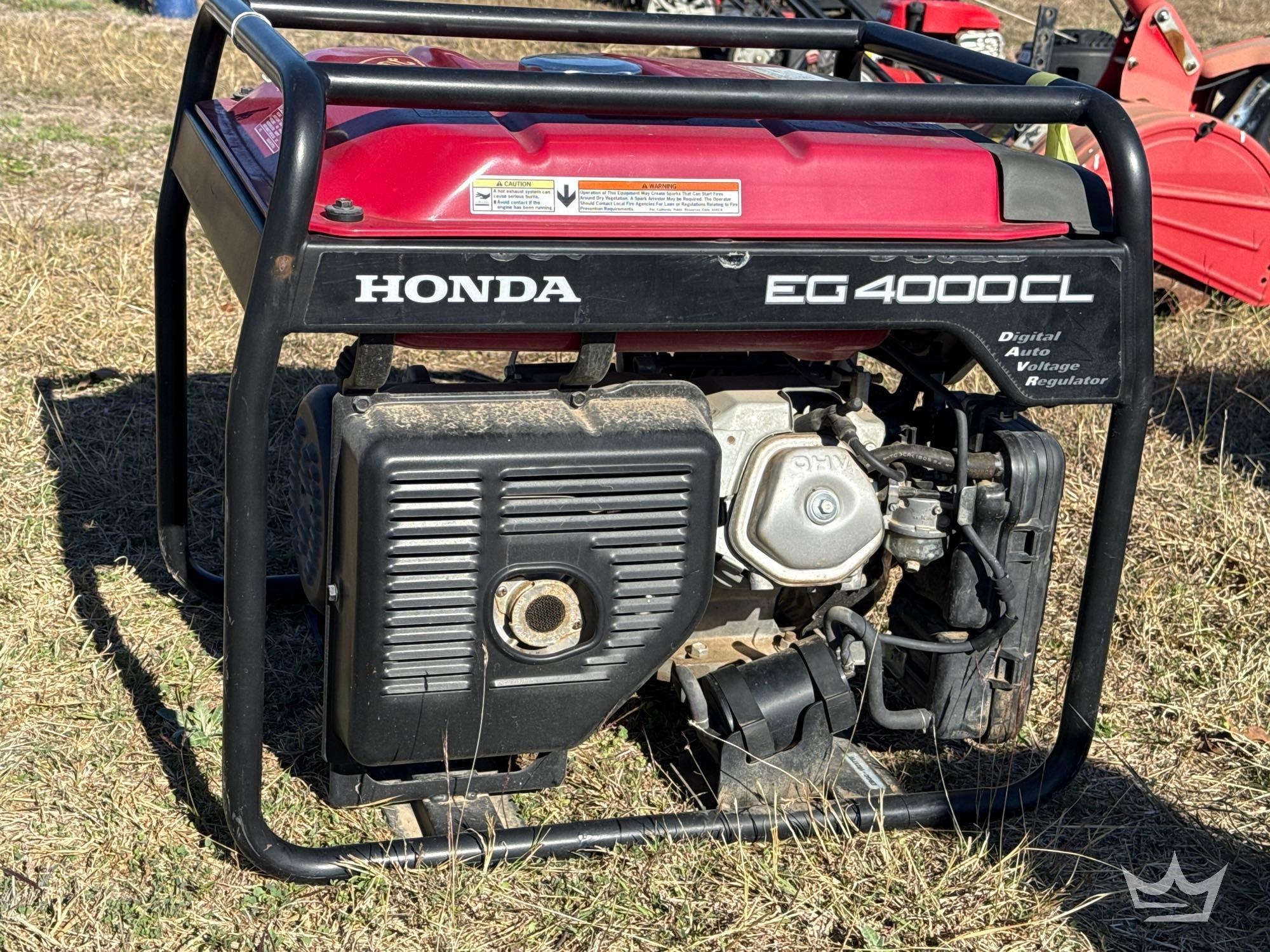 Honda EG 4000CL Generator (A55973)