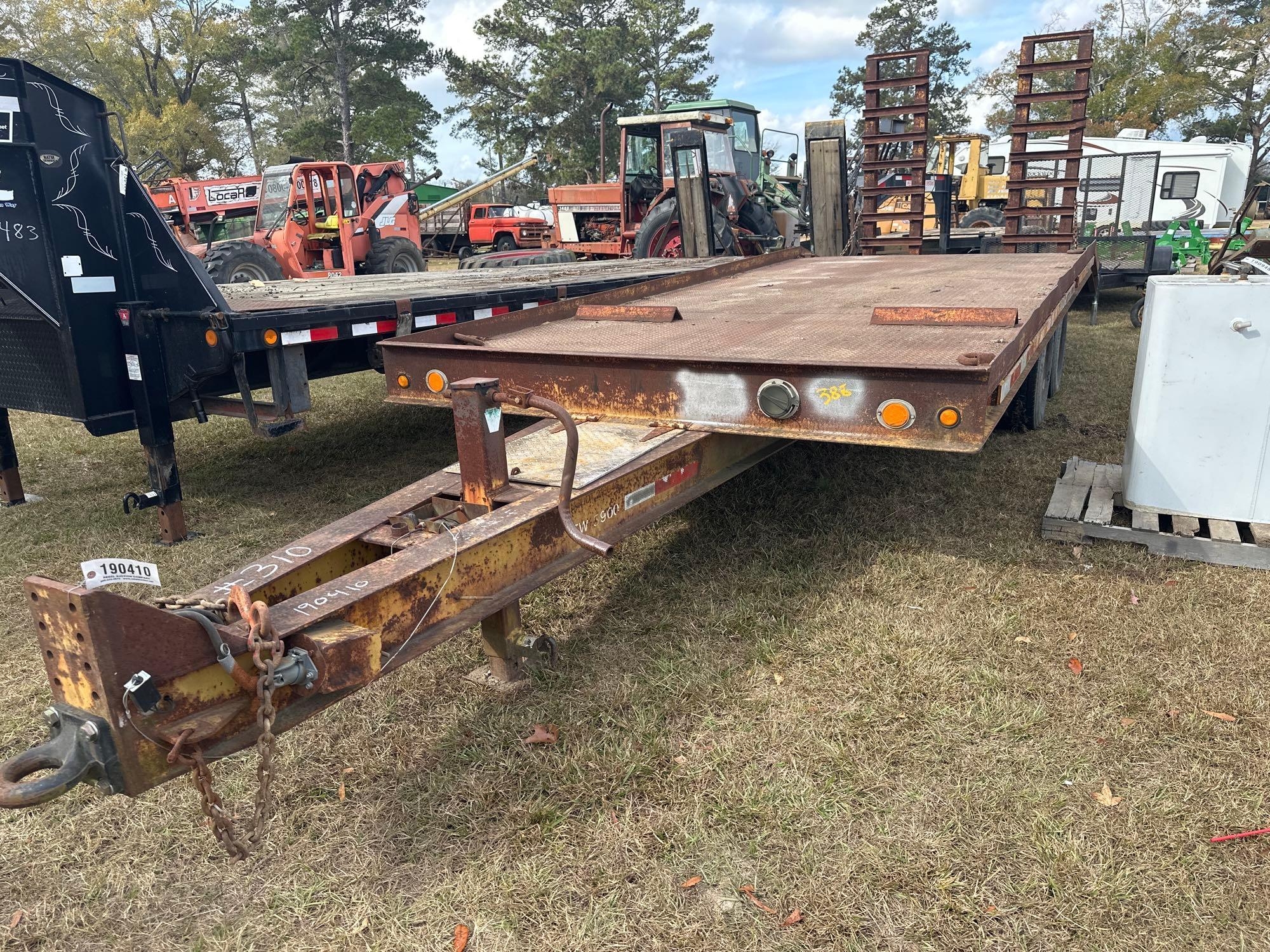 HUDSON BROS 9 TON PINTLE HITCH TRAILER (A52708)