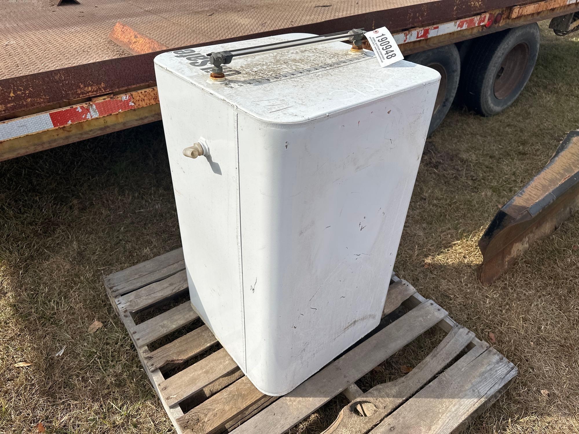 60 GALLON METAL OIL DRUM (A52708)