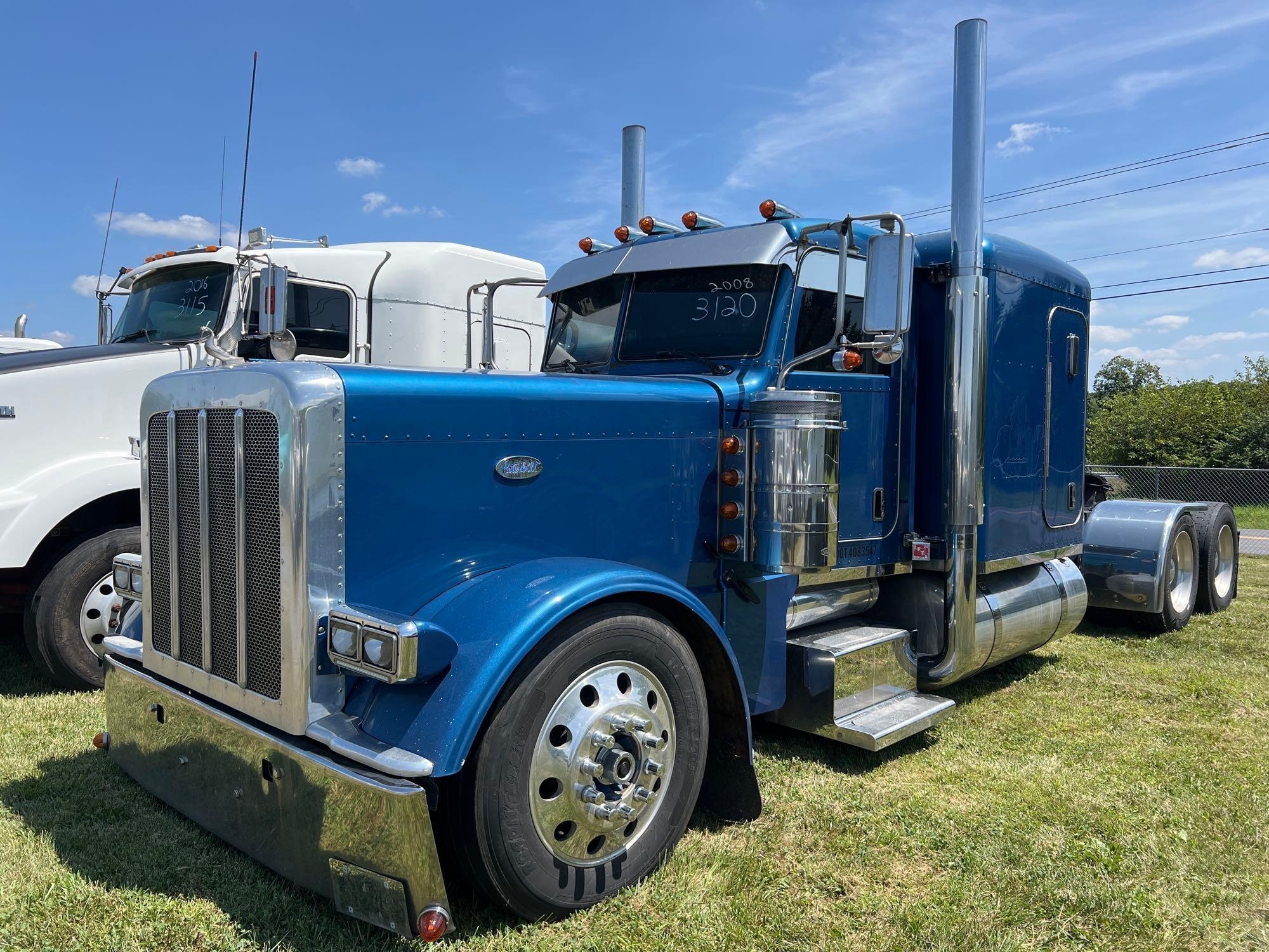 2008 Peterbilt 389 Tandem Axle Road Tractor (A47384)
